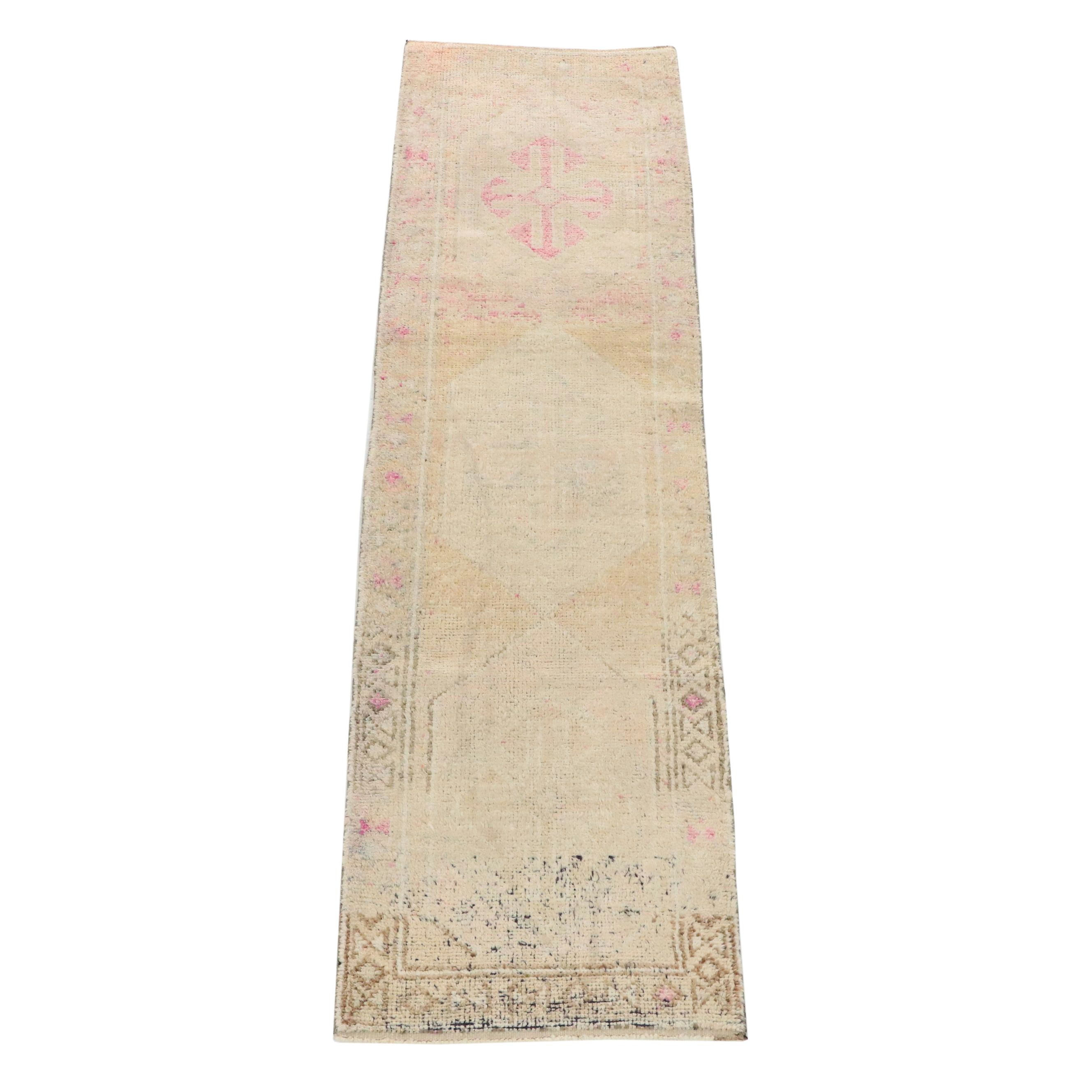 2'9 x 9'10 Turkish Anatolian Sivas Style Carpet Runner Long Rug