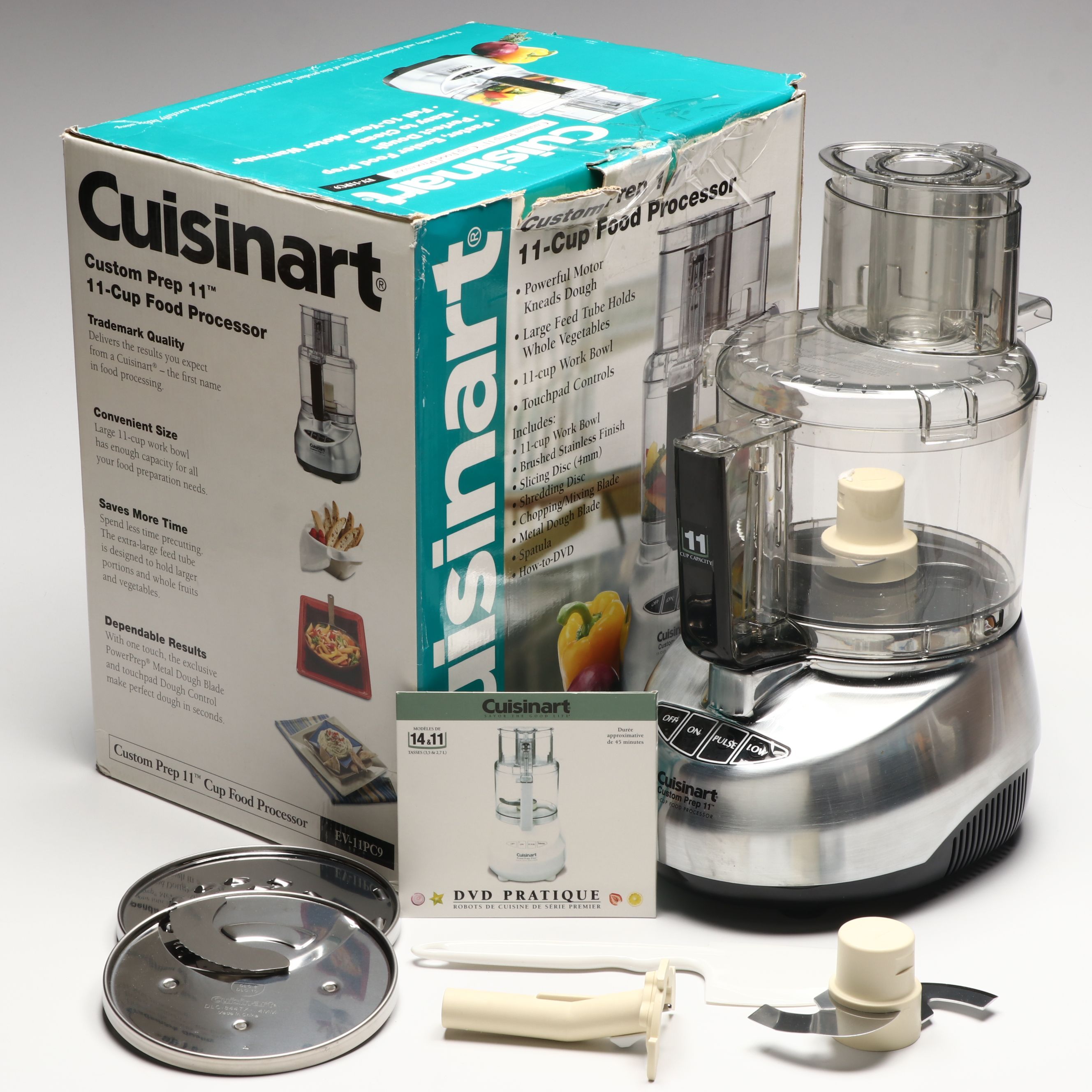 Cuisinart Custom Prep 11-Cup Food Processor and Accessories