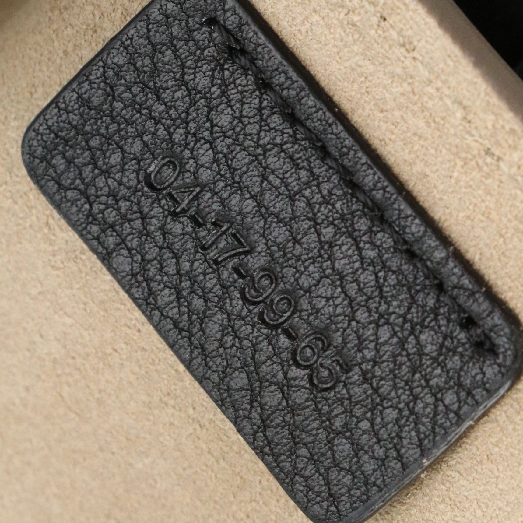 Chloé Mini Faye Bracelet Crossbody Bag in Starry Black Calfskin Leather & Velvet