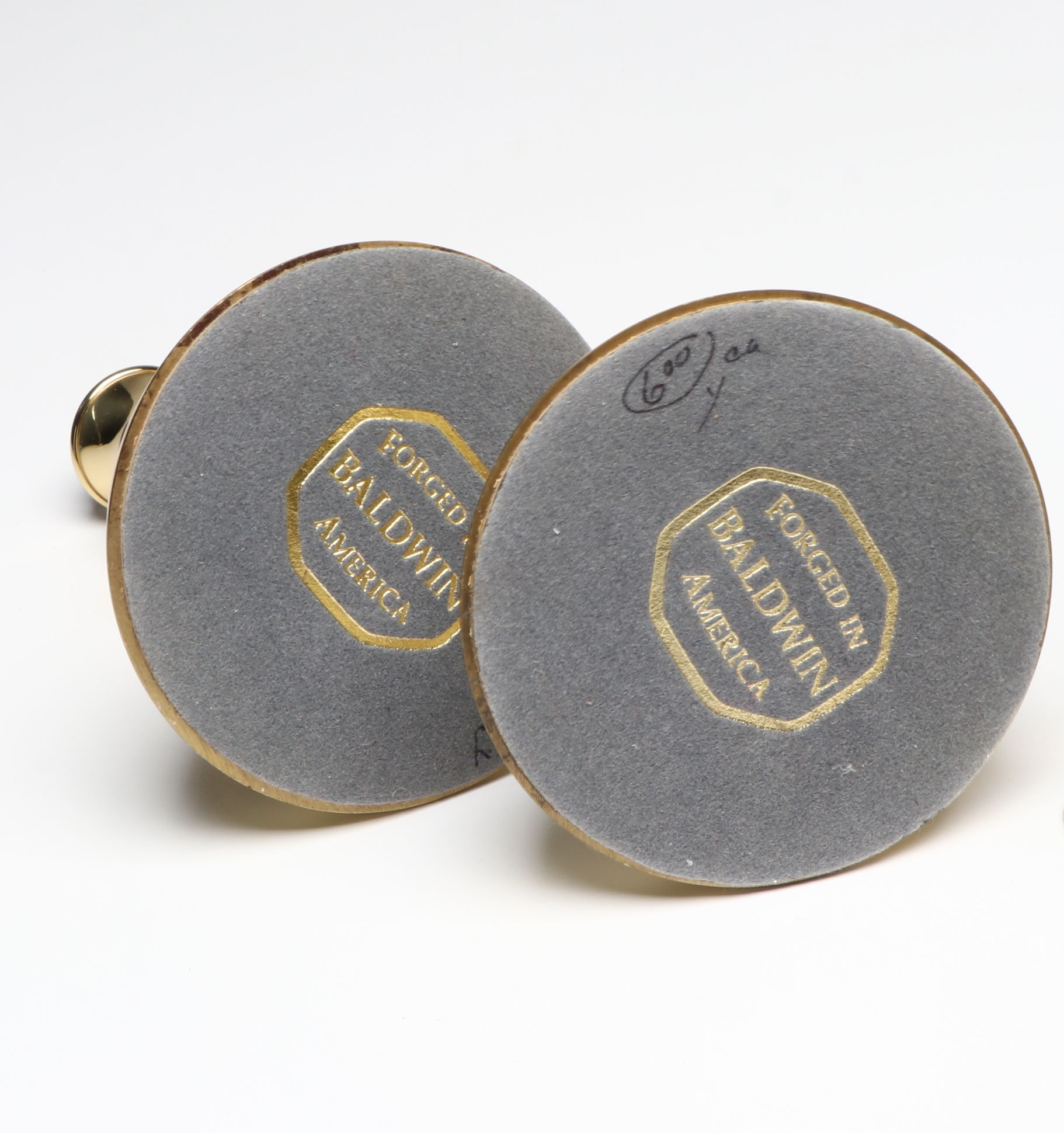 Baldwin Victorian Style Brass Candlesticks