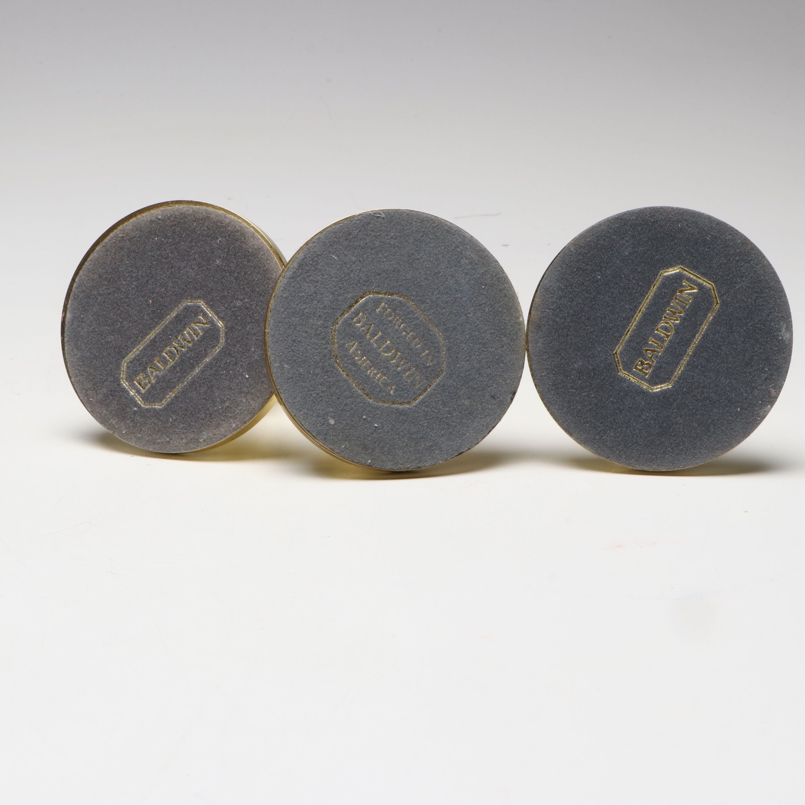 Baldwin Brass Console Candlesticks, Mid to Late 20th Century