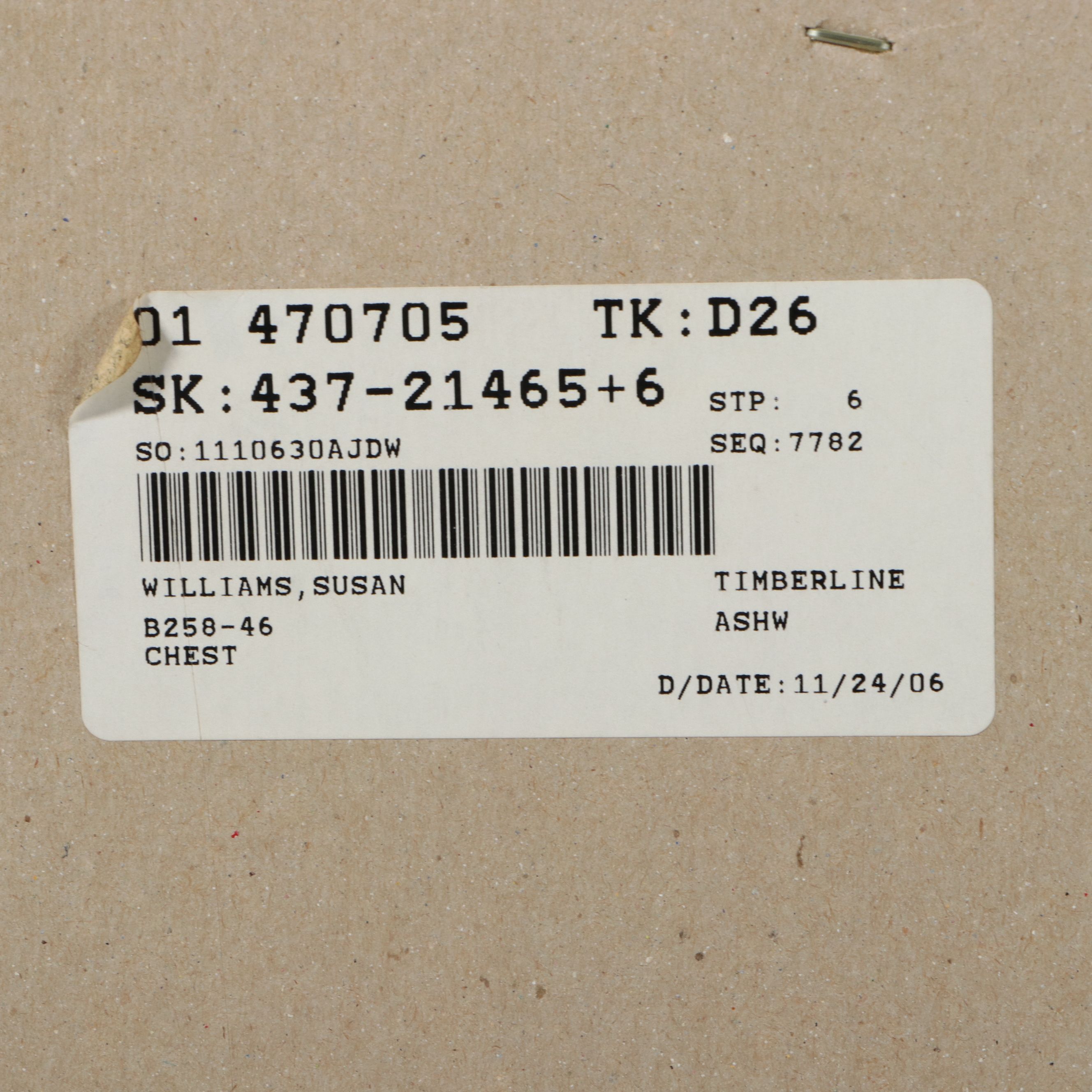 Timberline Cherry Finish "Ashworth" Tall Chest and Nightstands