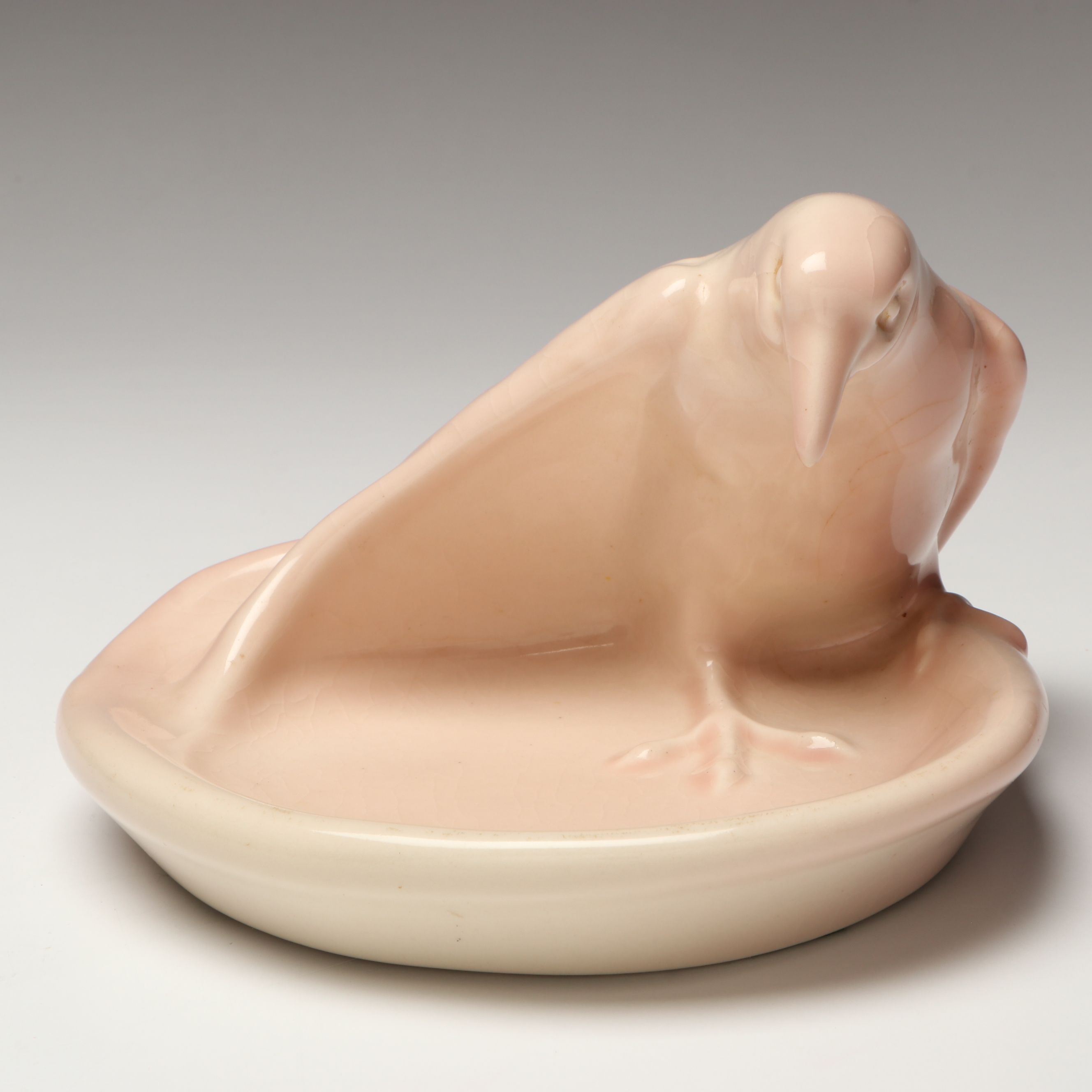 Rookwood Pottery "Rook" Dish, 1955