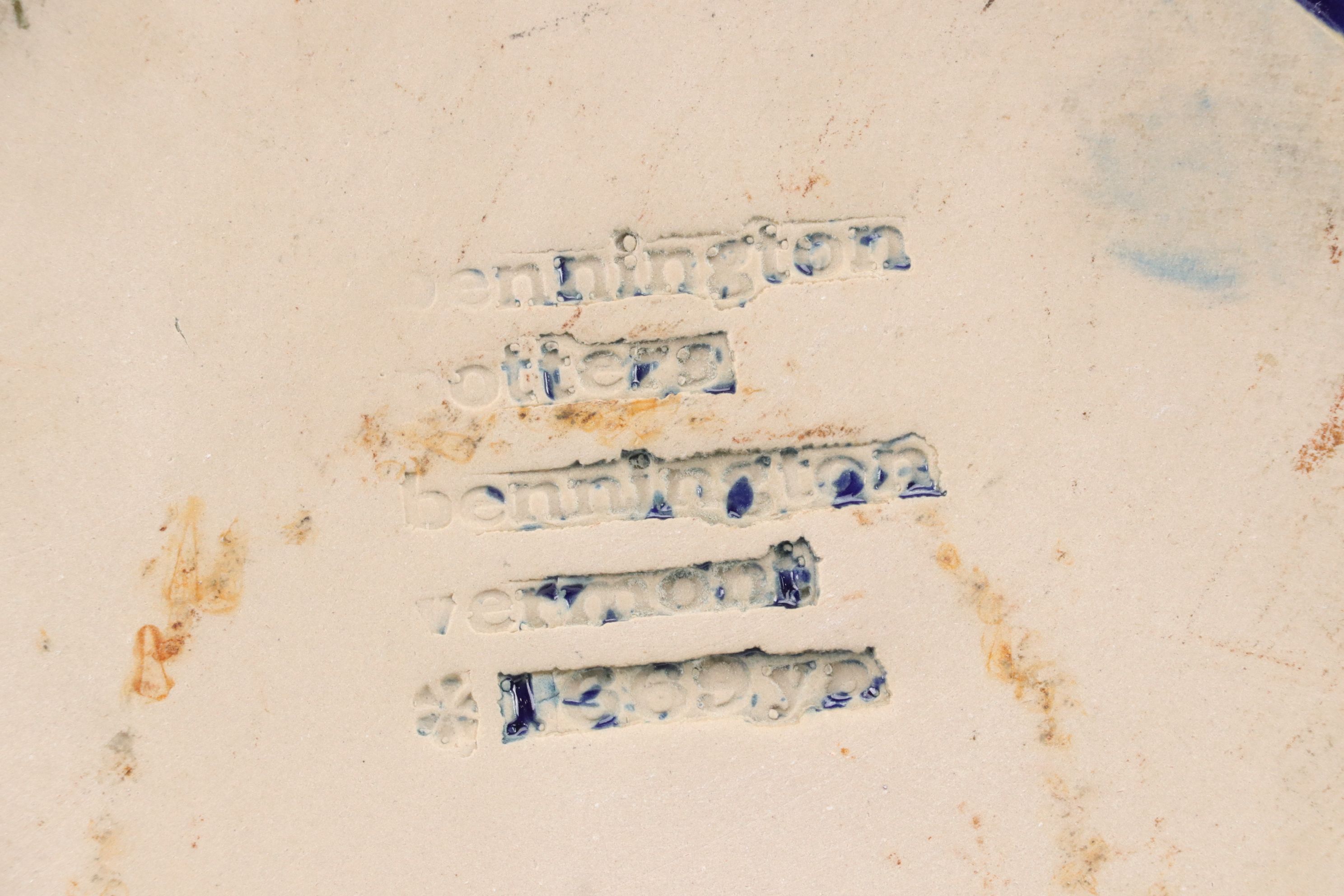 Bennington Pottery "Agate Blue" Plates and Other Dinnerware