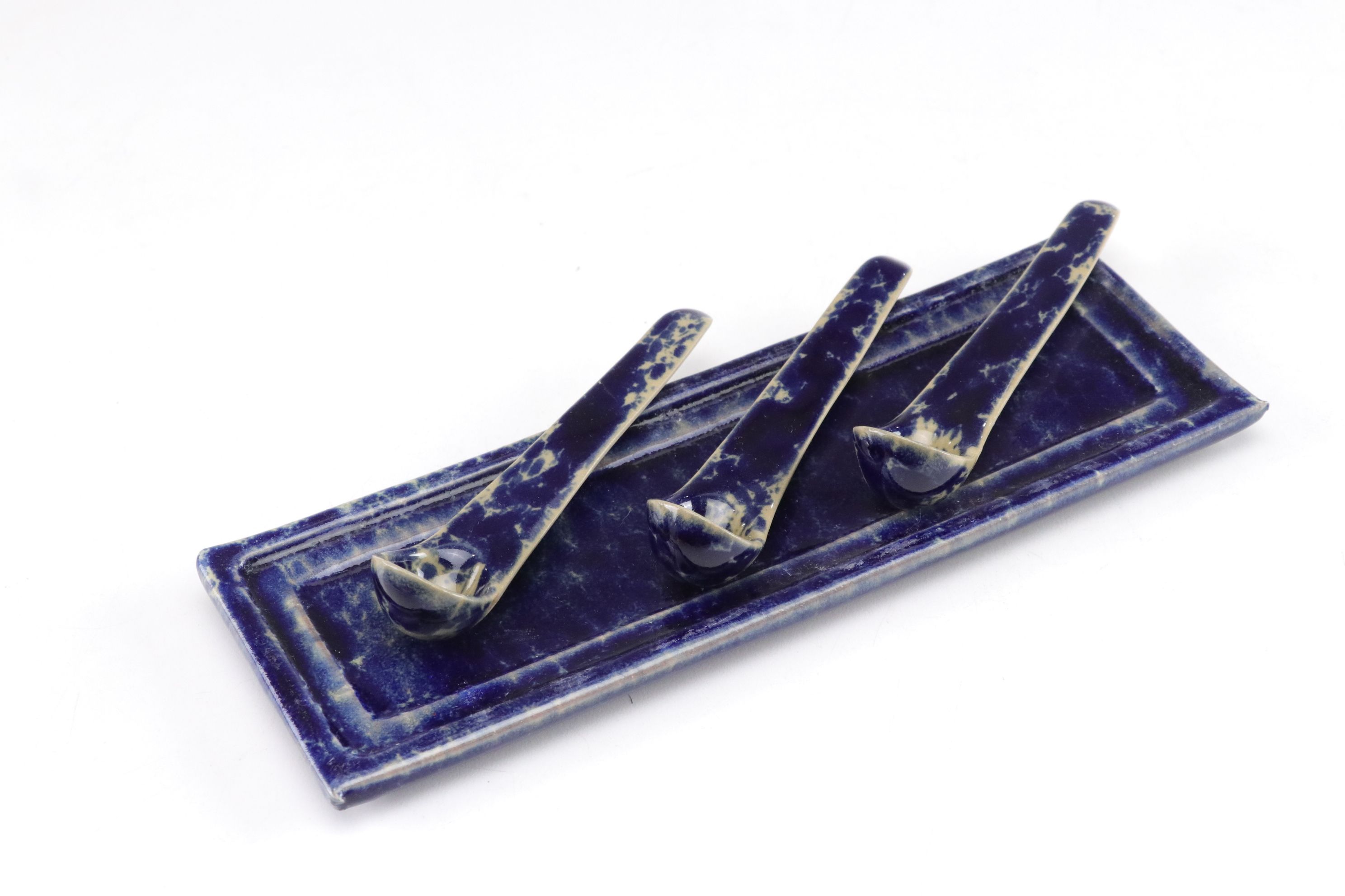 Bennington Pottery "Agate Blue" Plates and Other Dinnerware