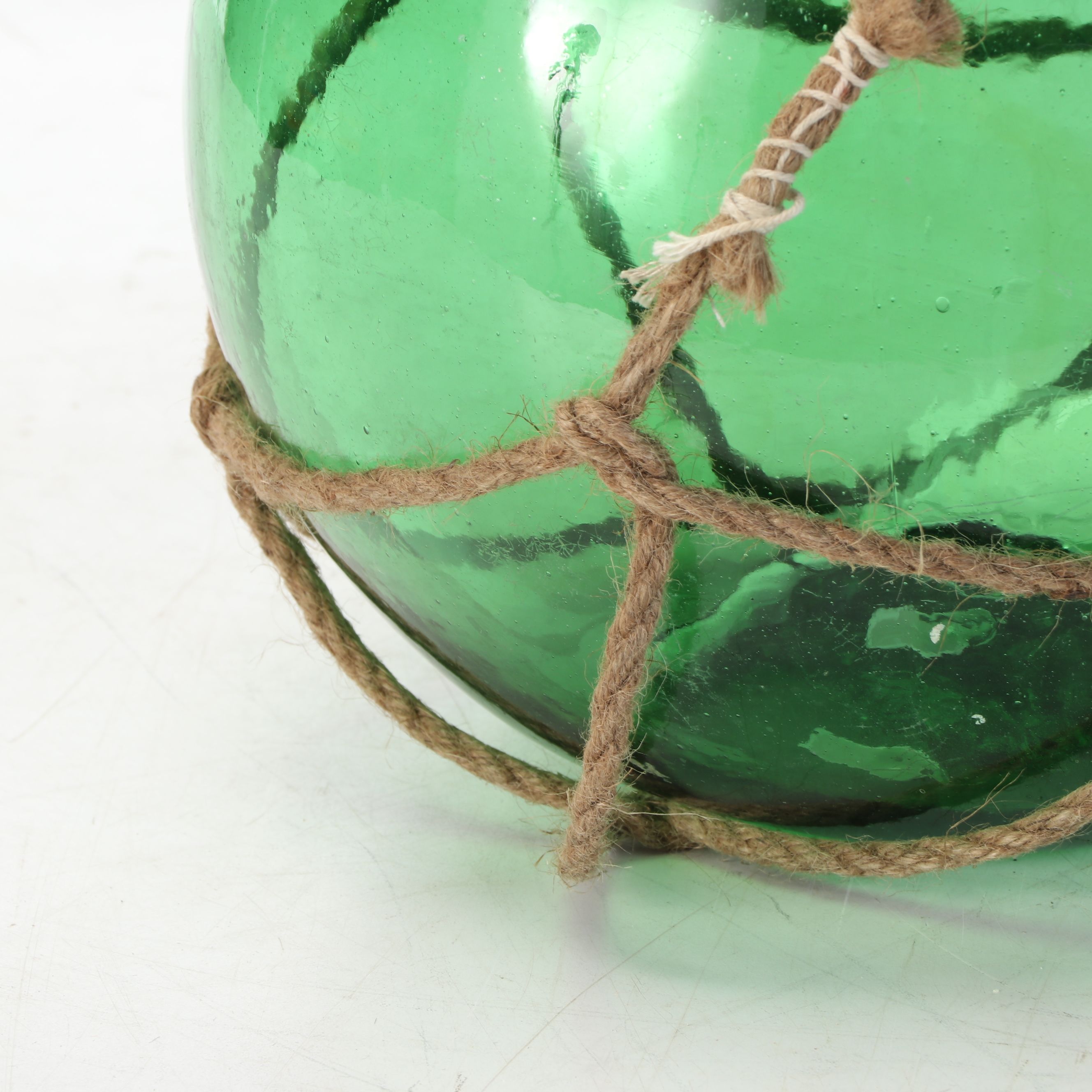 Netted Handblown Glass Fishing Float