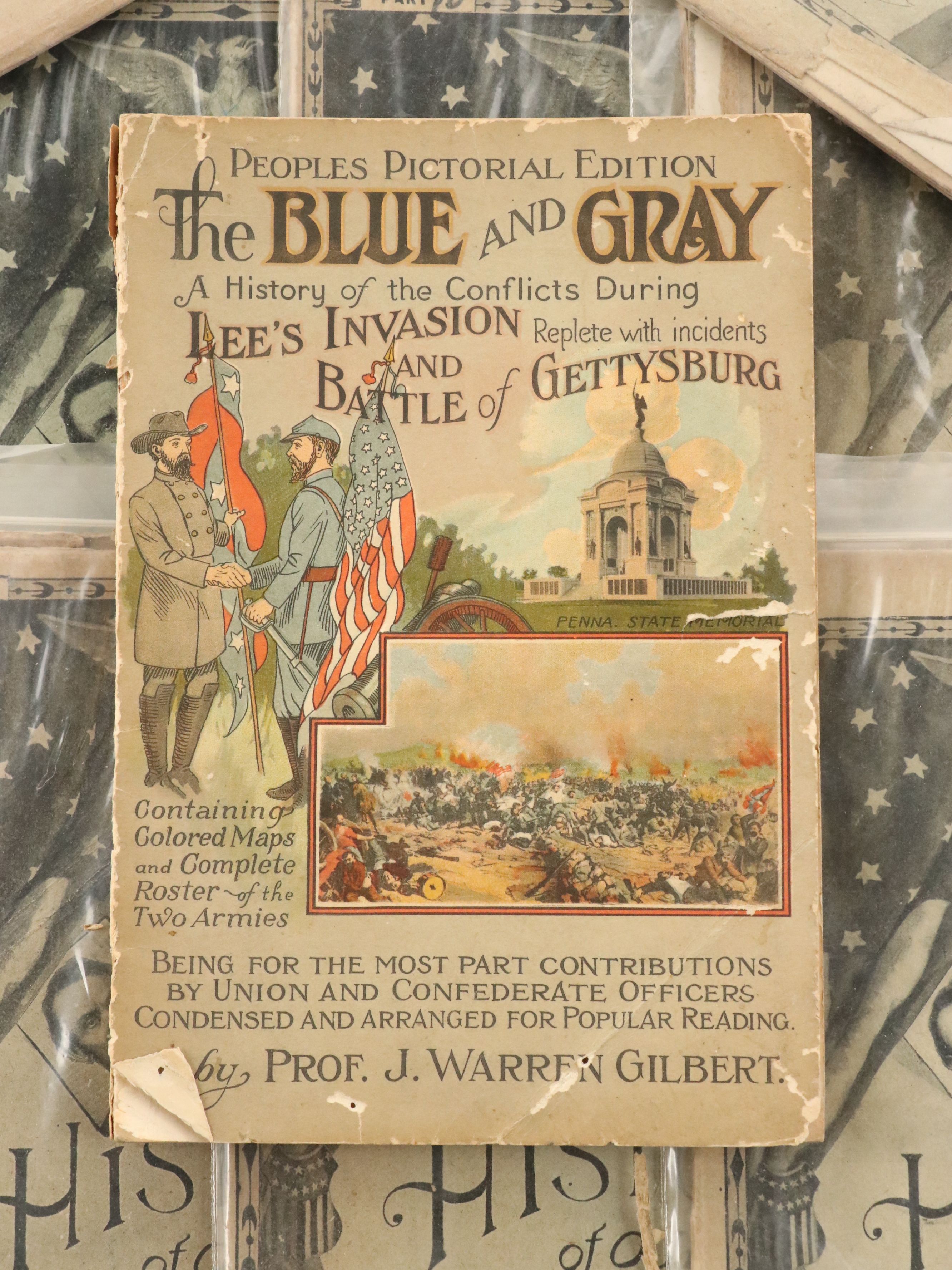 "Prospectus of Ellis's History of Our Country" Antique American History Booklets