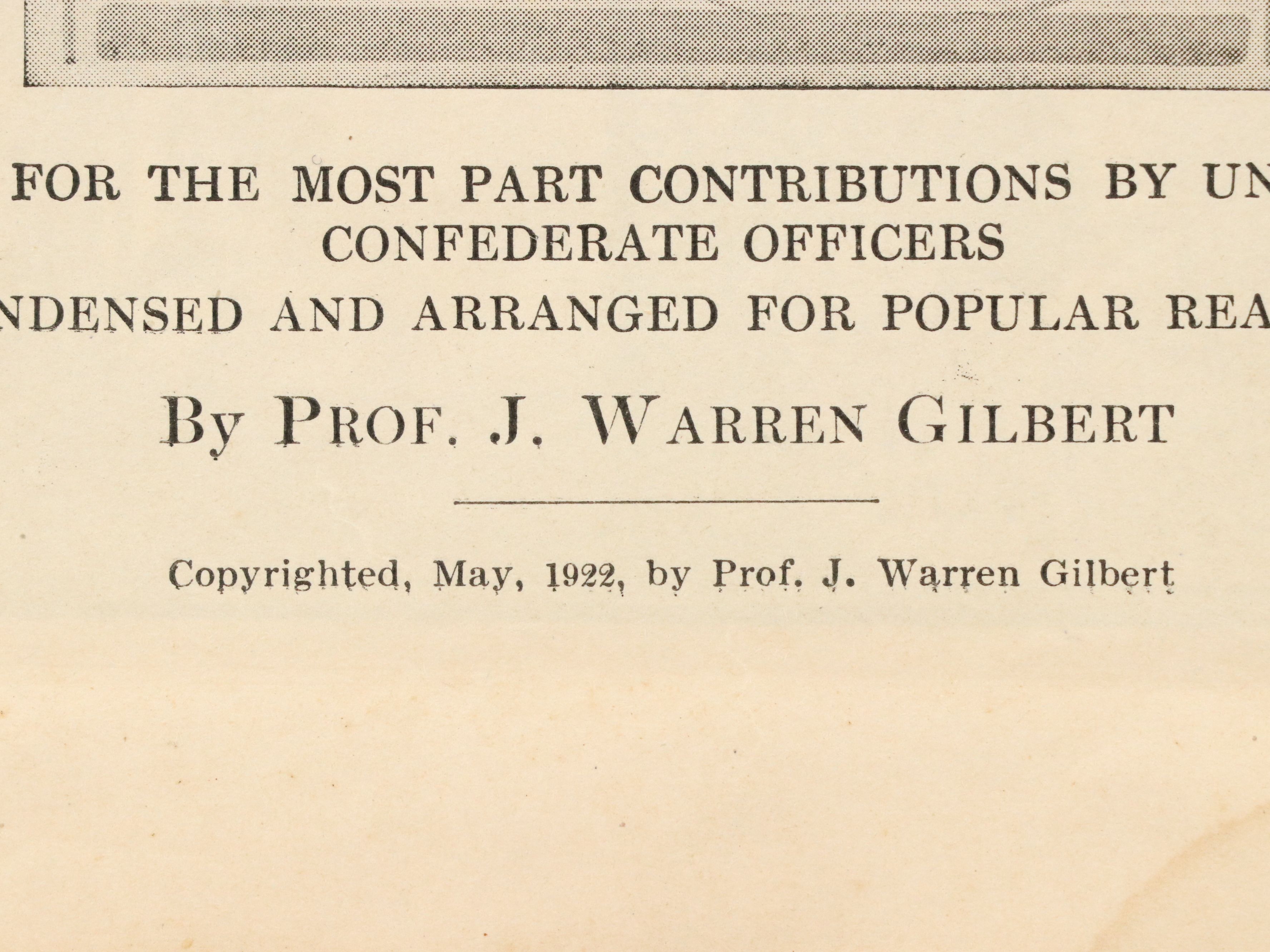 "Prospectus of Ellis's History of Our Country" Antique American History Booklets