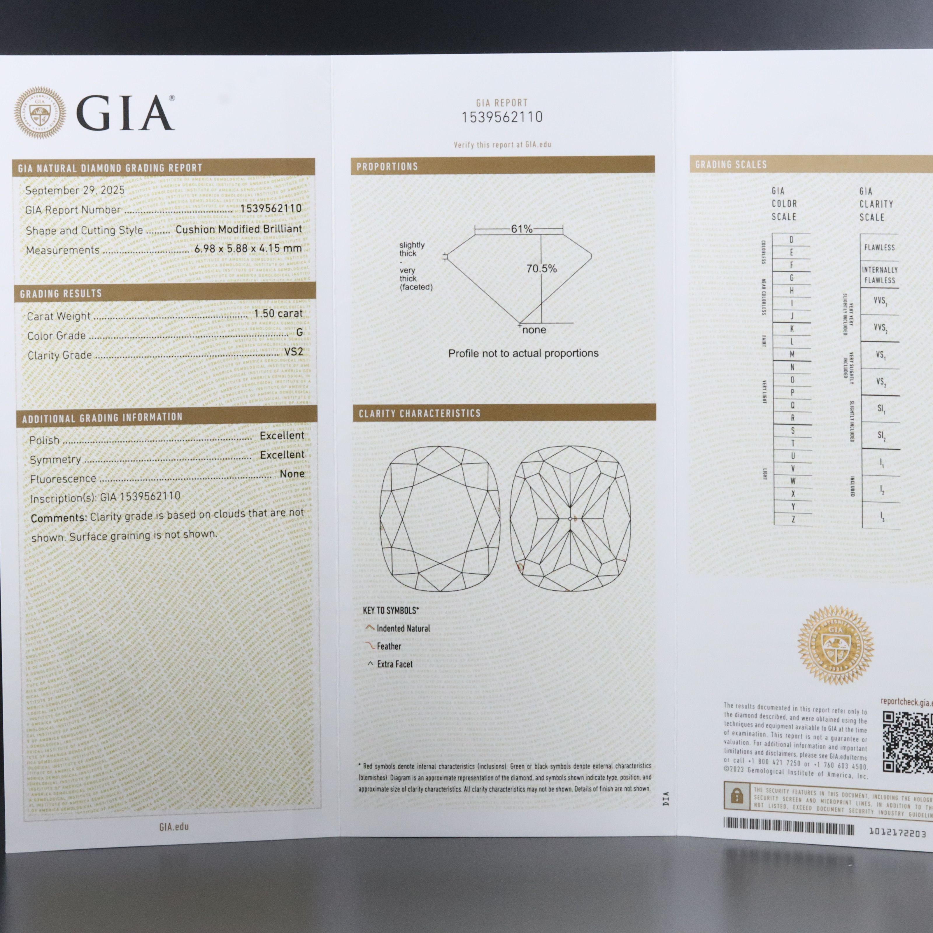 18K 1.50 CT Diamond and Ruby Ring with GIA Report