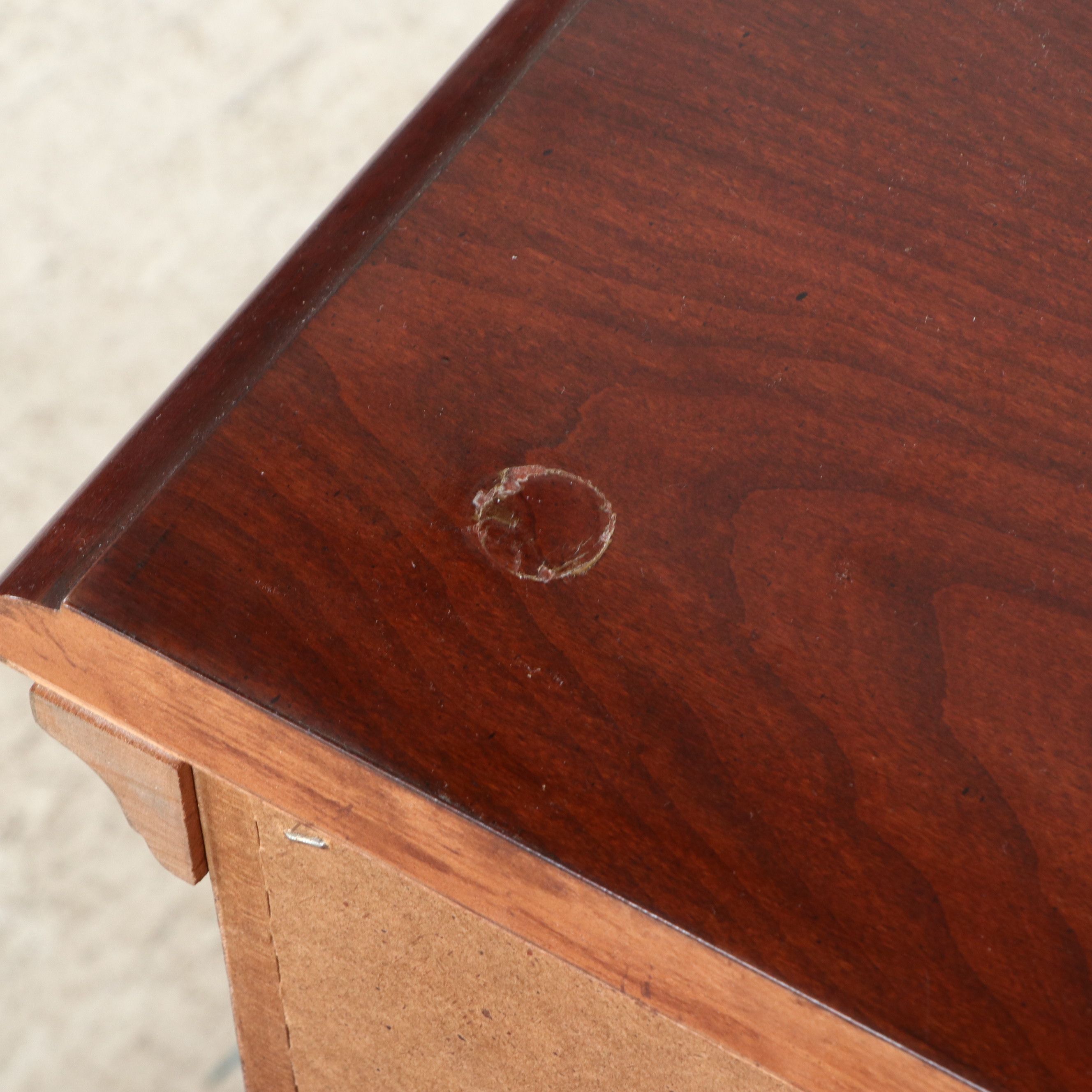 Thomasville "The Mahogany Collection" Chippendale Block-Front Bachelor's Chest