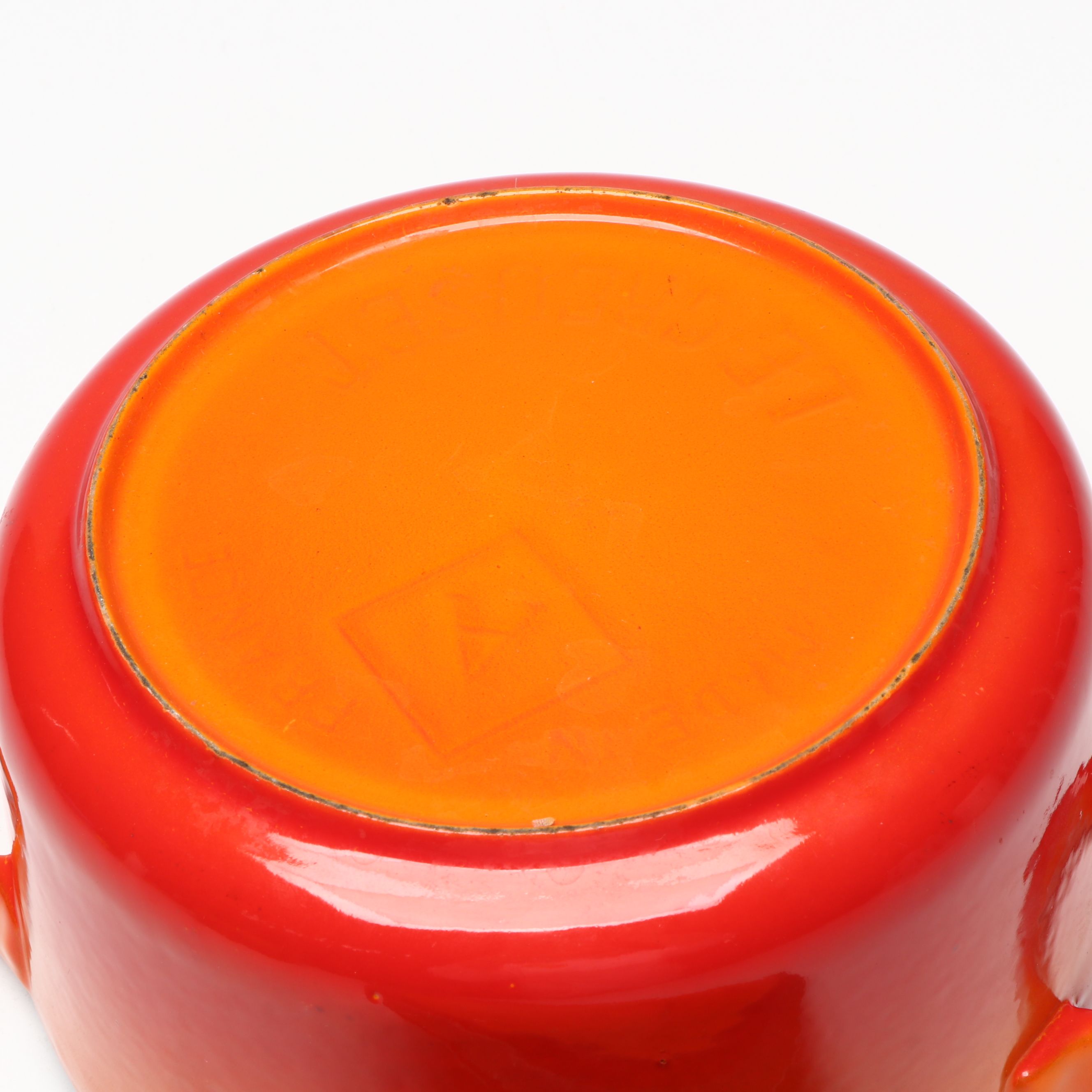 Le Creuset "Flame" Round Oven and Saucepan and Similar Dutch Oven