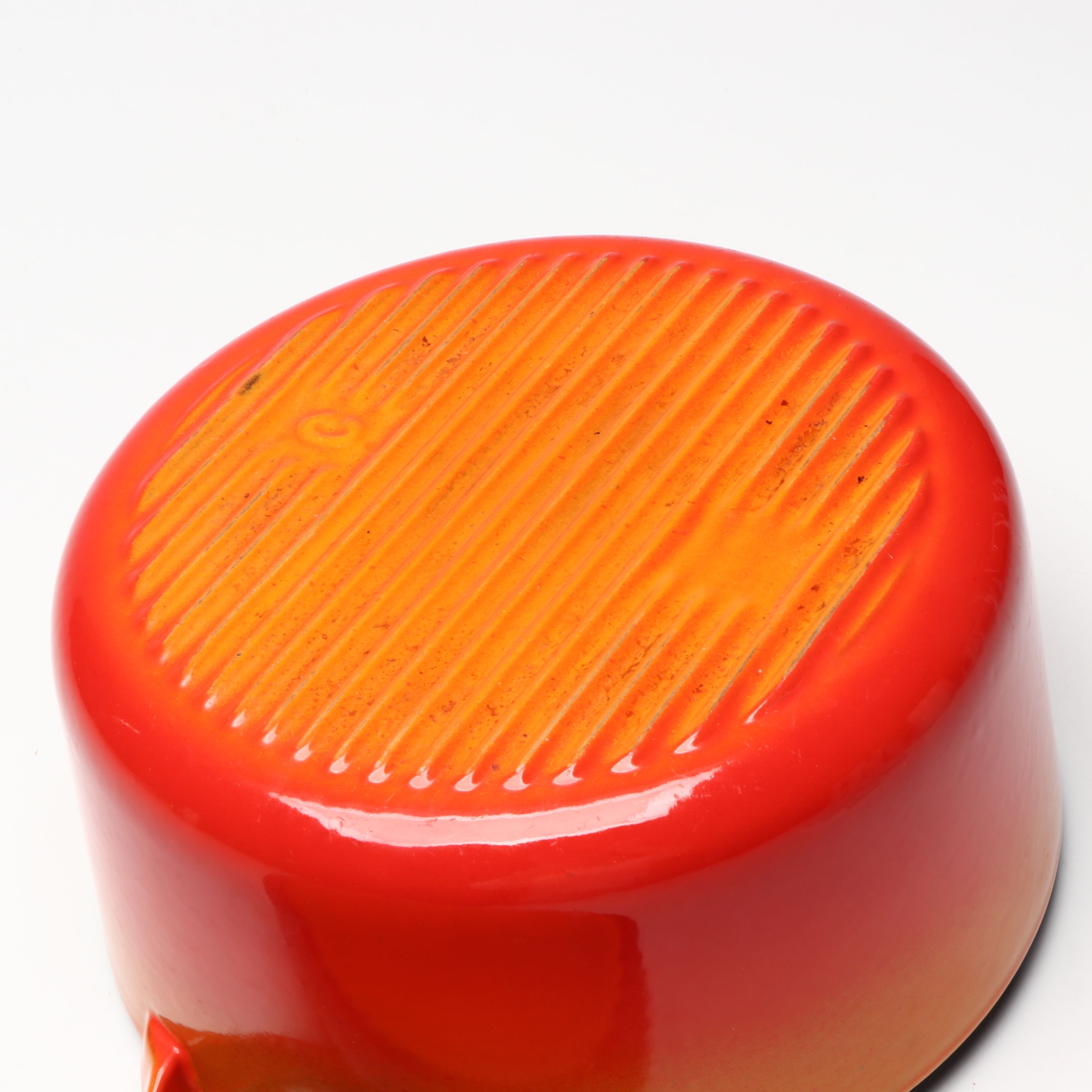 Le Creuset "Flame" Round Oven and Saucepan and Similar Dutch Oven