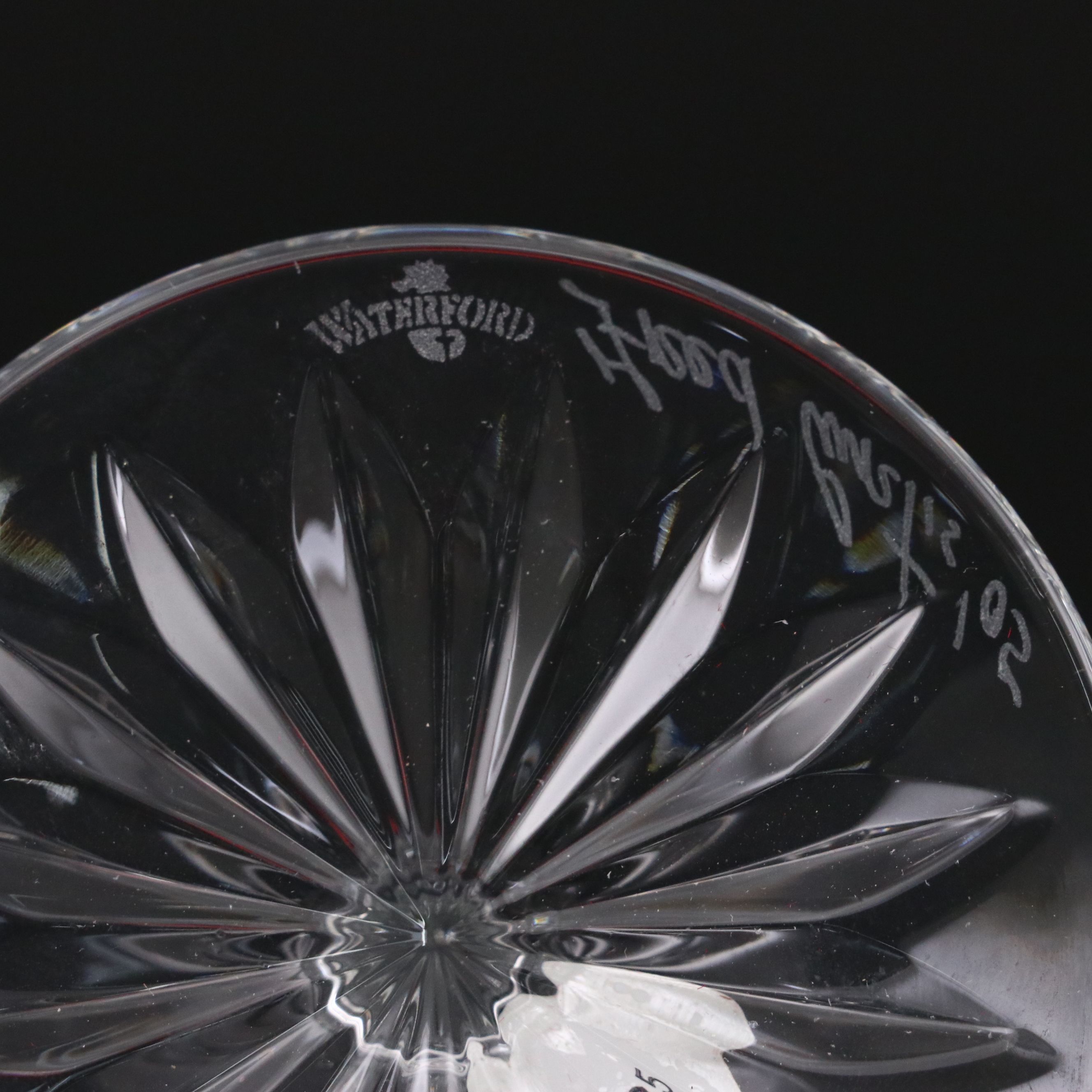 Limited Edition Waterford "12 Days of Christmas" Crystal Champagne Flutes