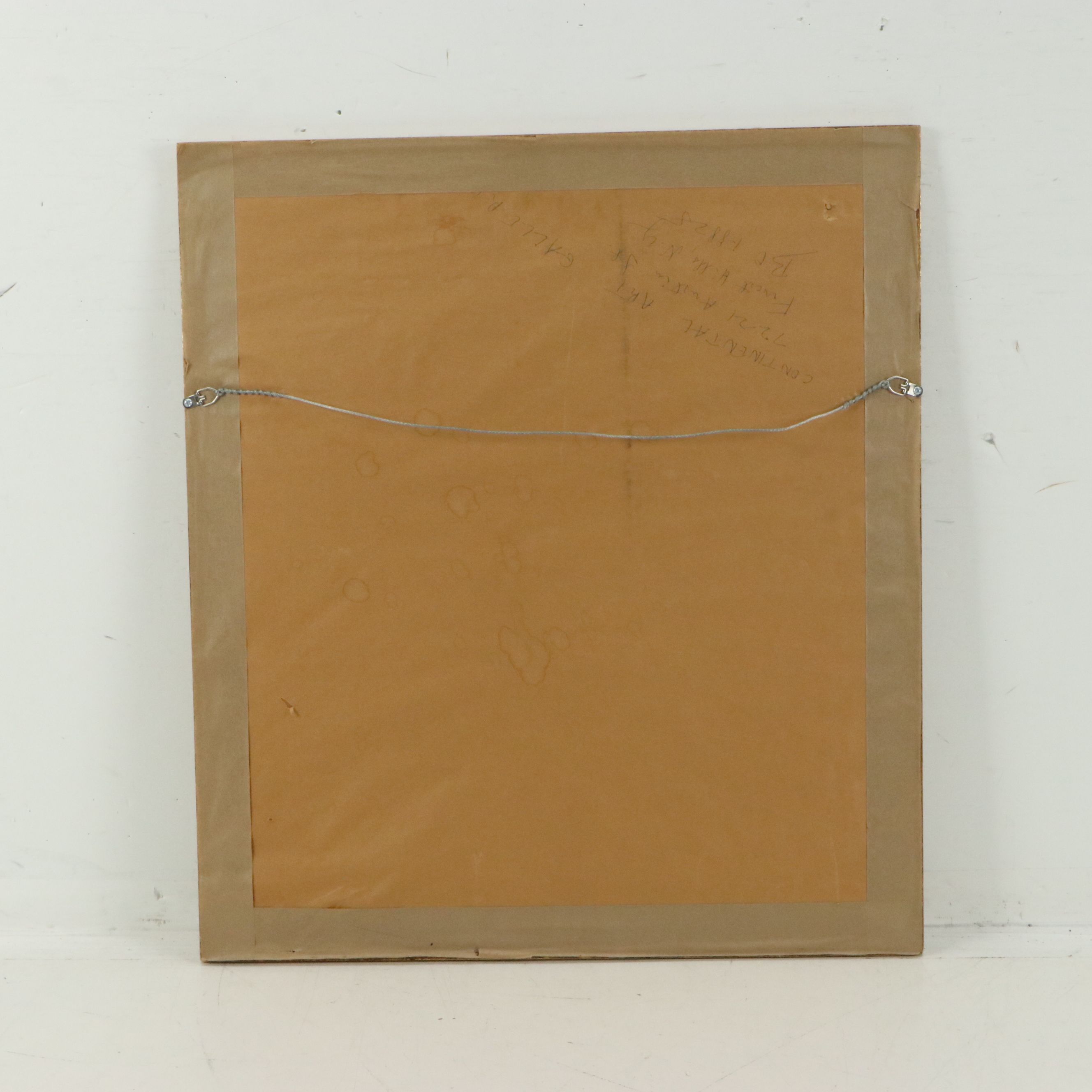 Robert Sargent Lithograph of Floral Still Life with Butterfly