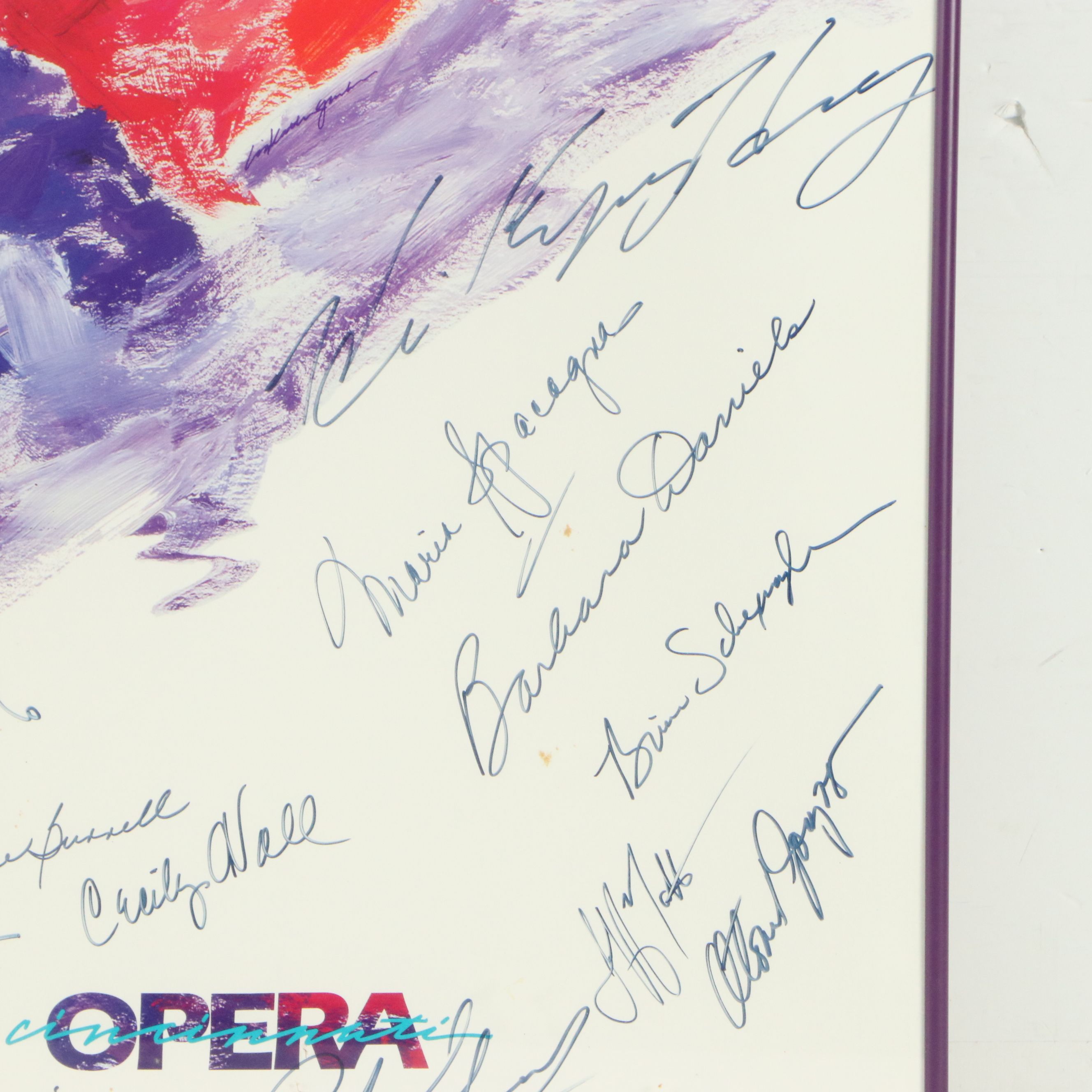 Offset Lithograph Poster "Opera," 21st Century