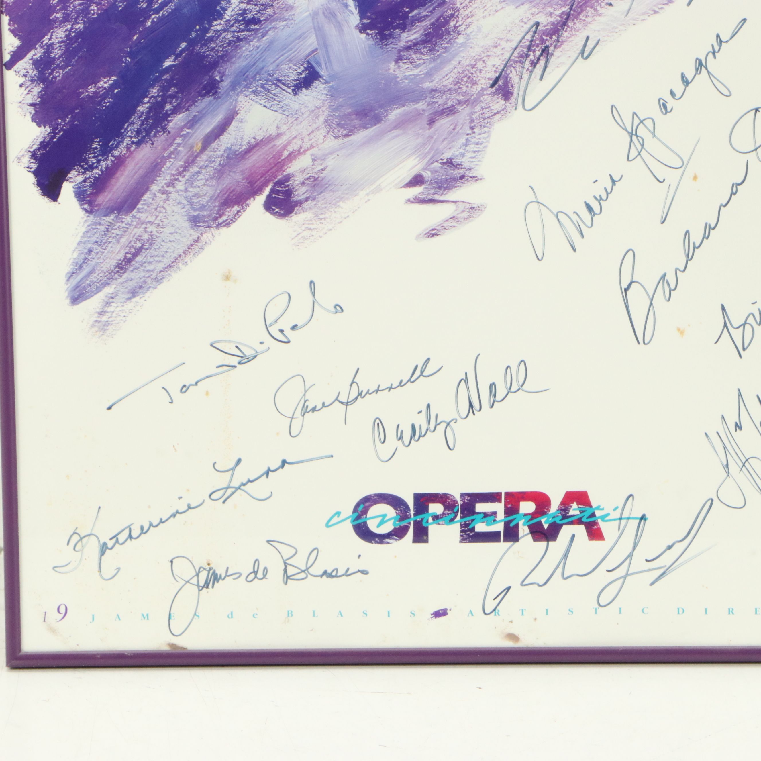 Offset Lithograph Poster "Opera," 21st Century