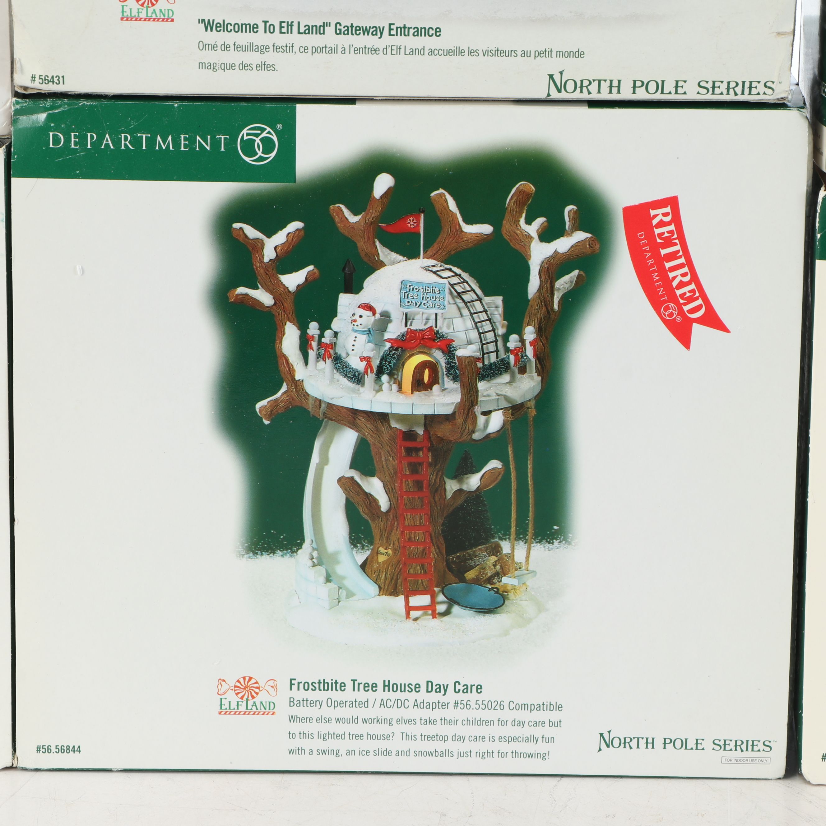 Department 56 "North Pole Series" Christmas Village Buildings and Accessories