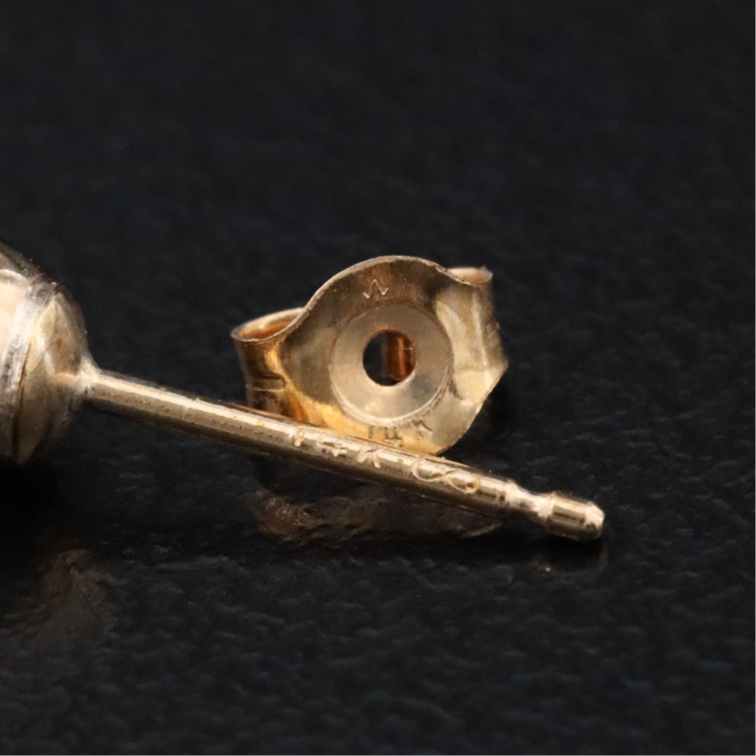 14K Sphere Stud Earrings