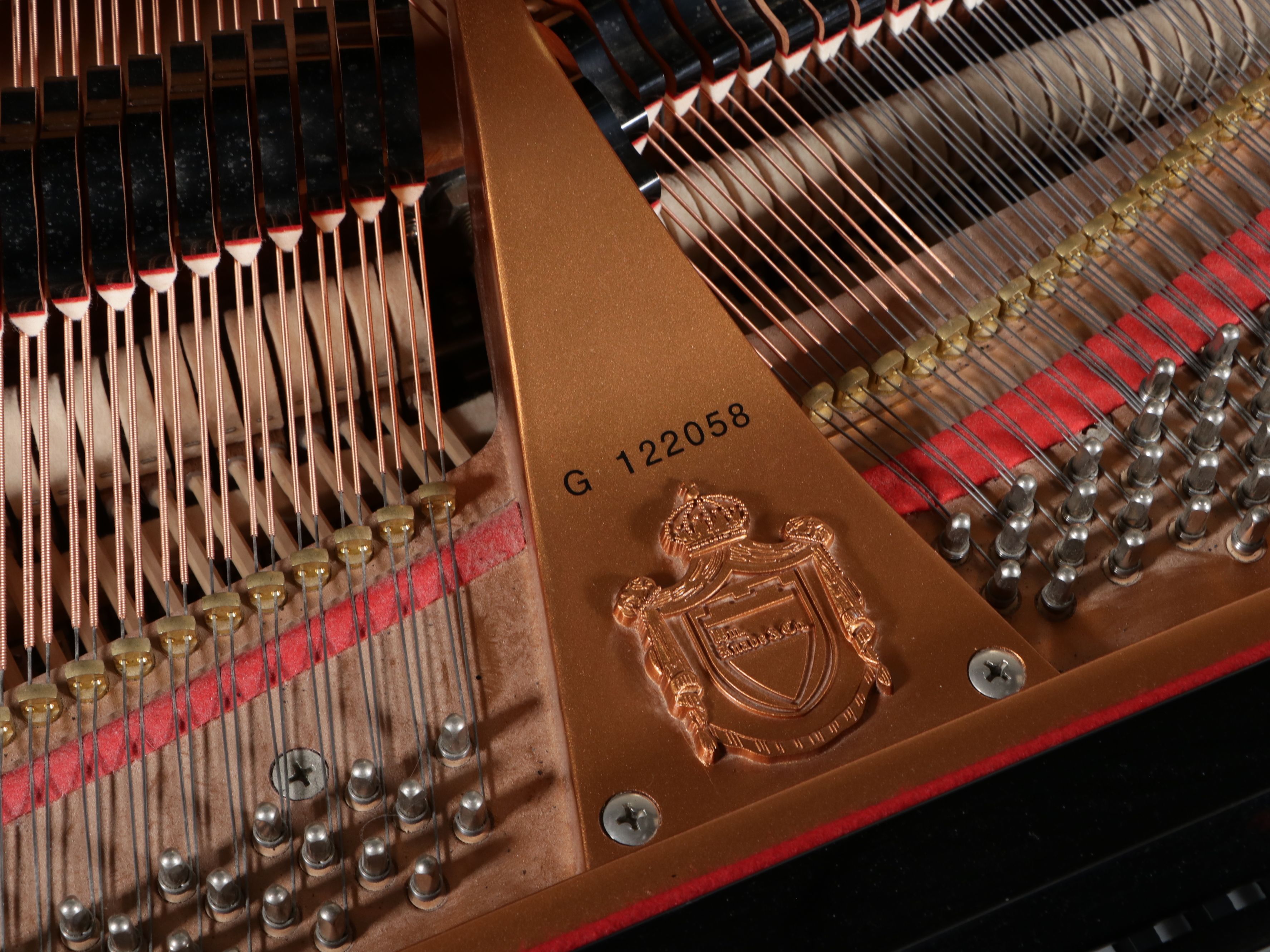 Wm. Knabe & Co. Gloss Black Grand Piano with PianoDisc Player Piano System