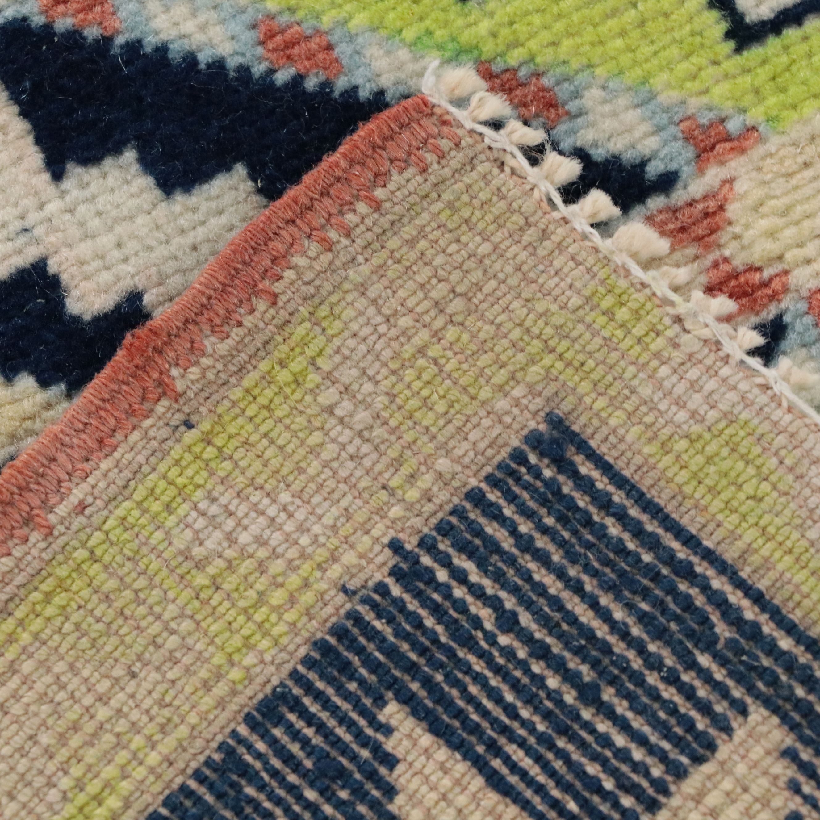 2'8 x 4'6 Hand-Knotted Turkish Accent Rug