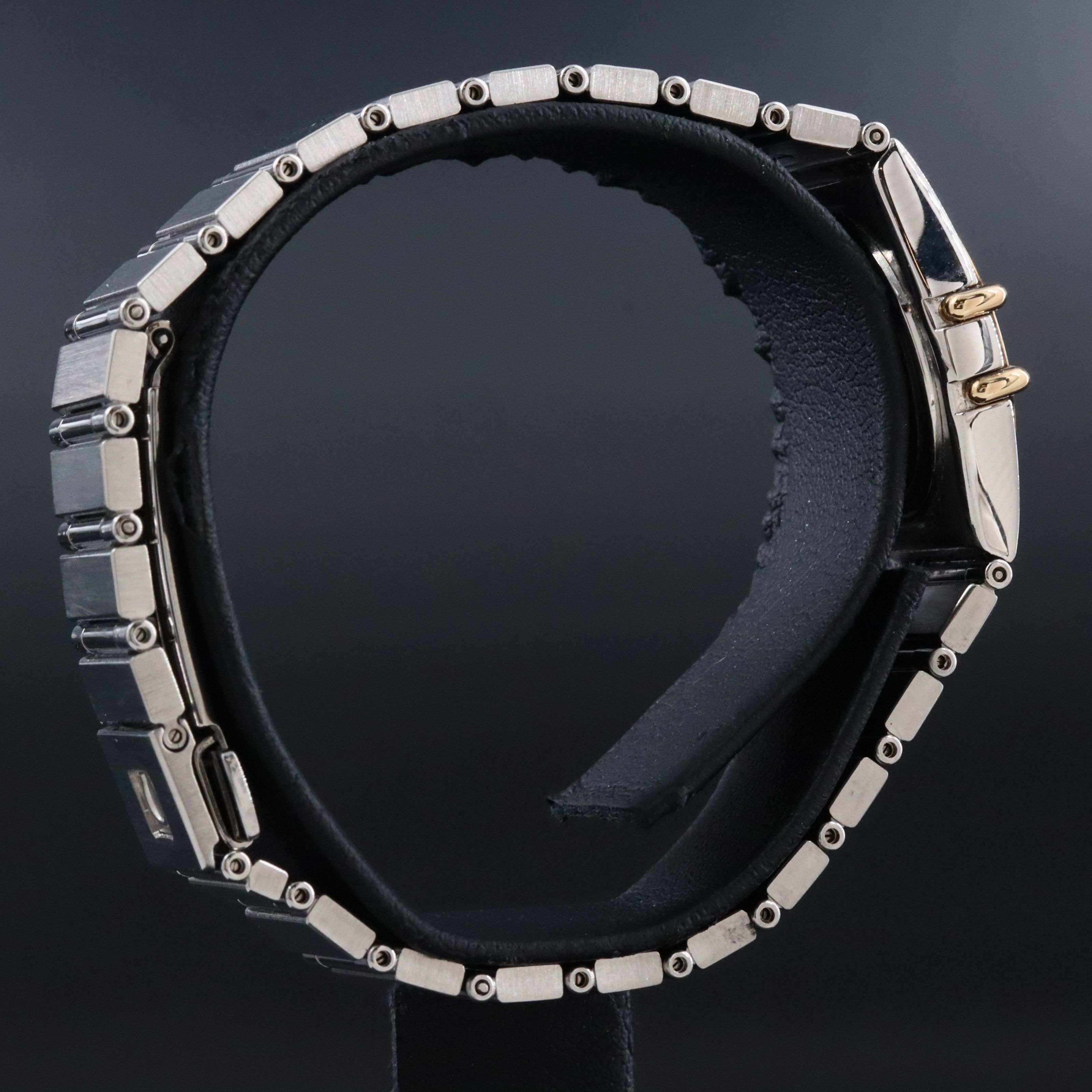 Omega Constellation "Manhattan" 18K and Stainless Steel Mini Watch # 795-1080