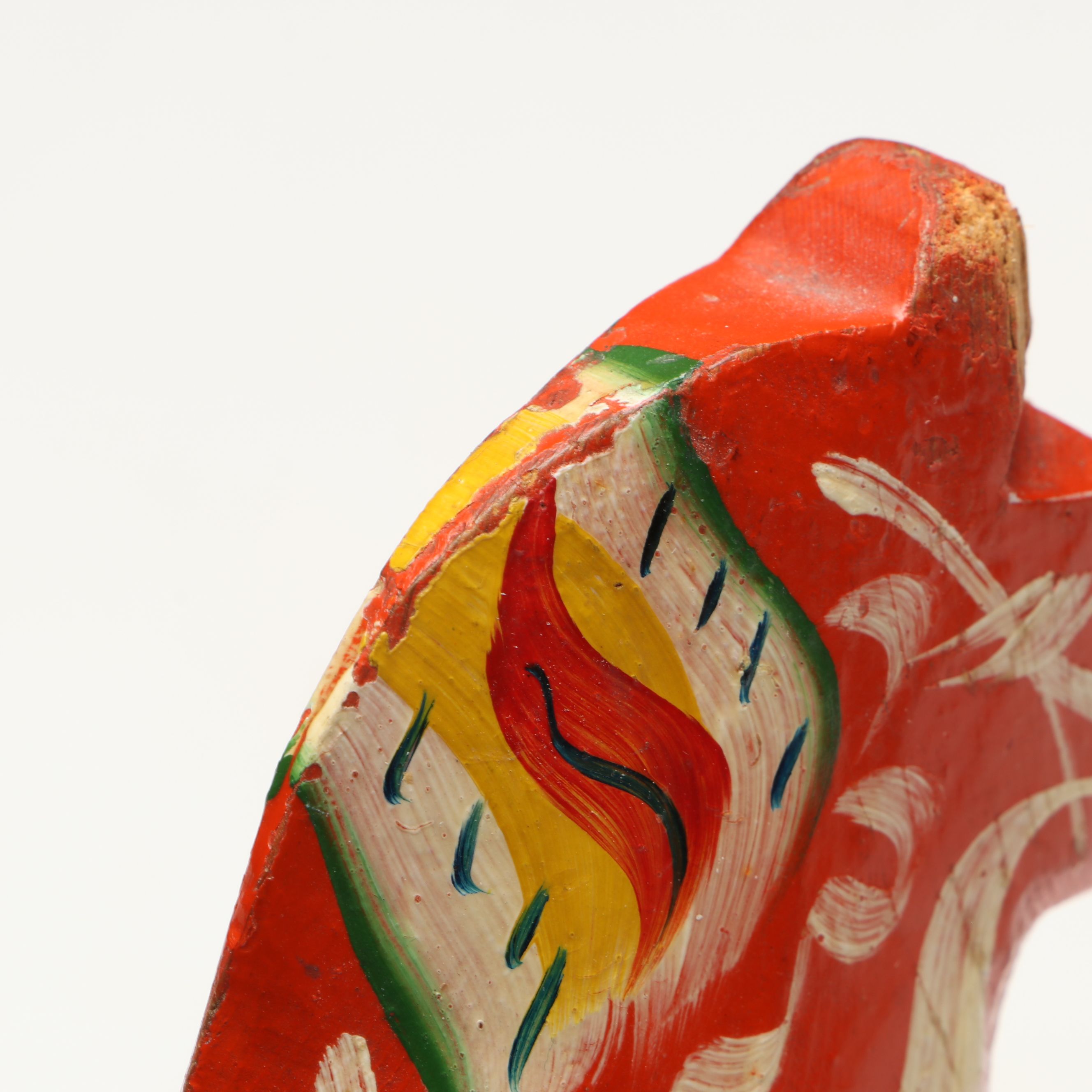 Swedish Dalahäst Hand-Painted Folk Art Figurines