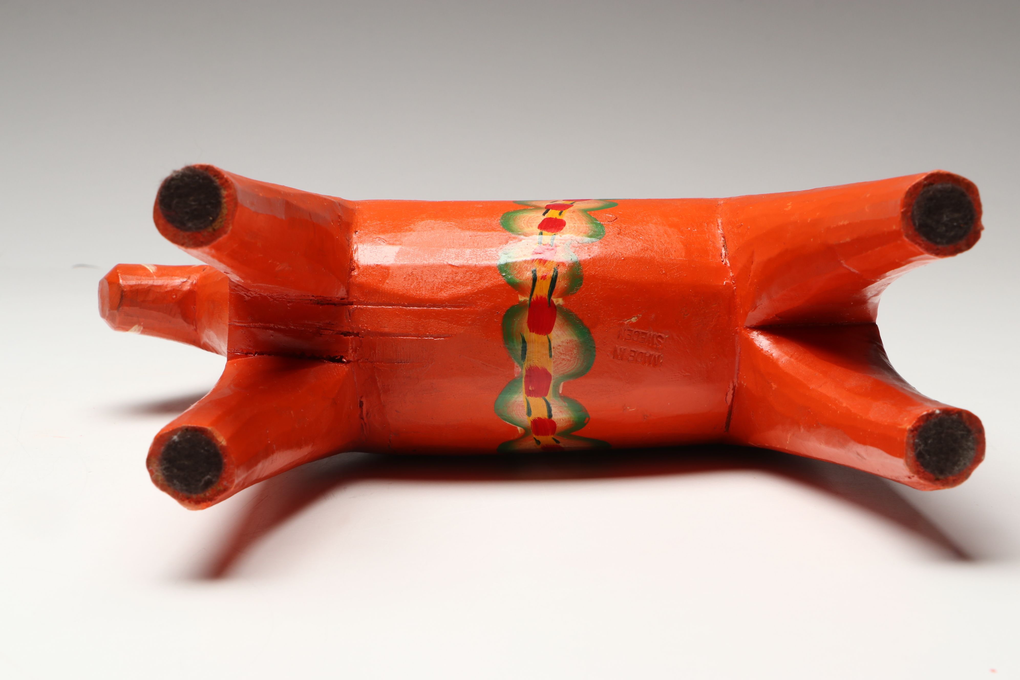 Swedish Dalahäst Hand-Painted Folk Art Figurines