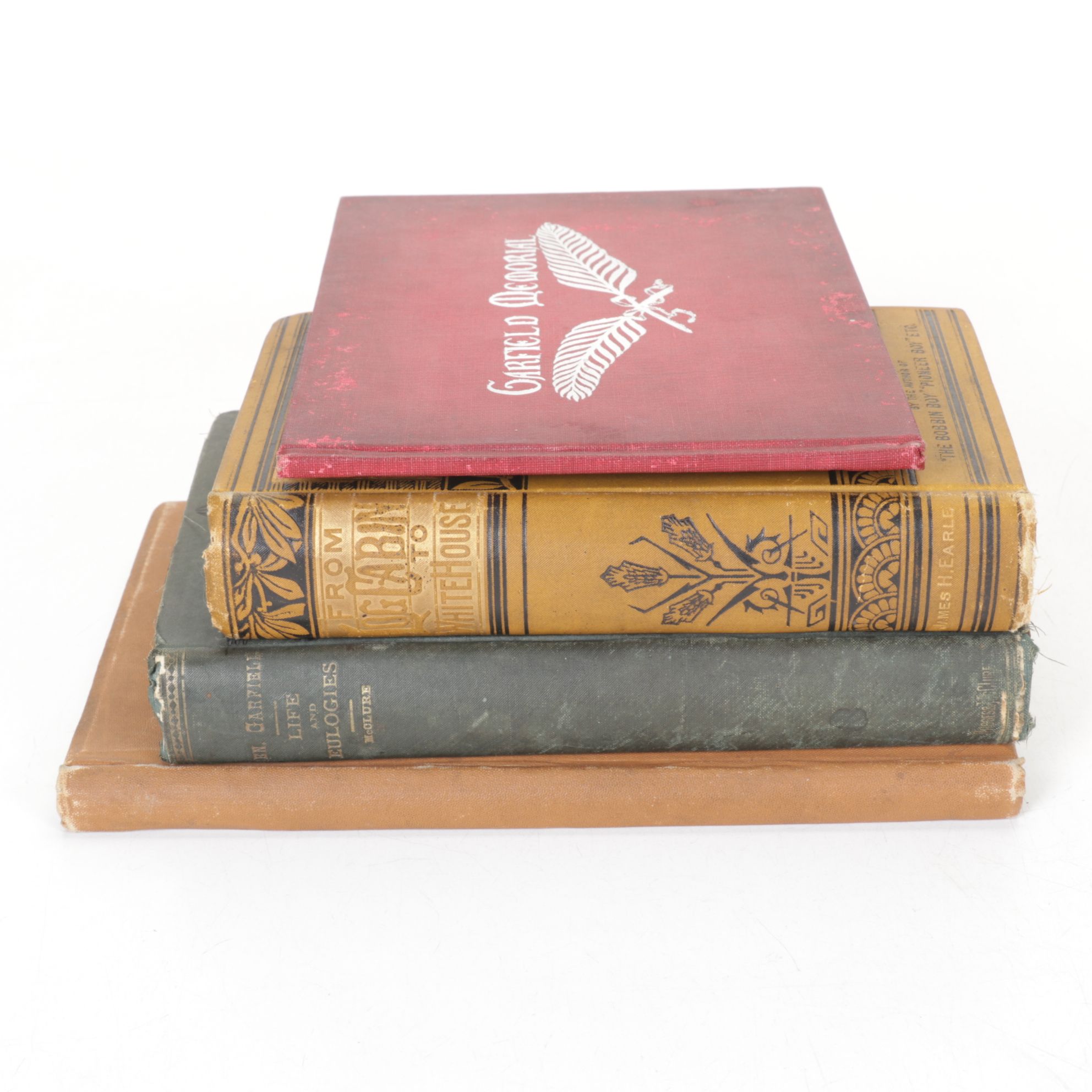 President Garfield Biographies and Memorial Books Including First Editions
