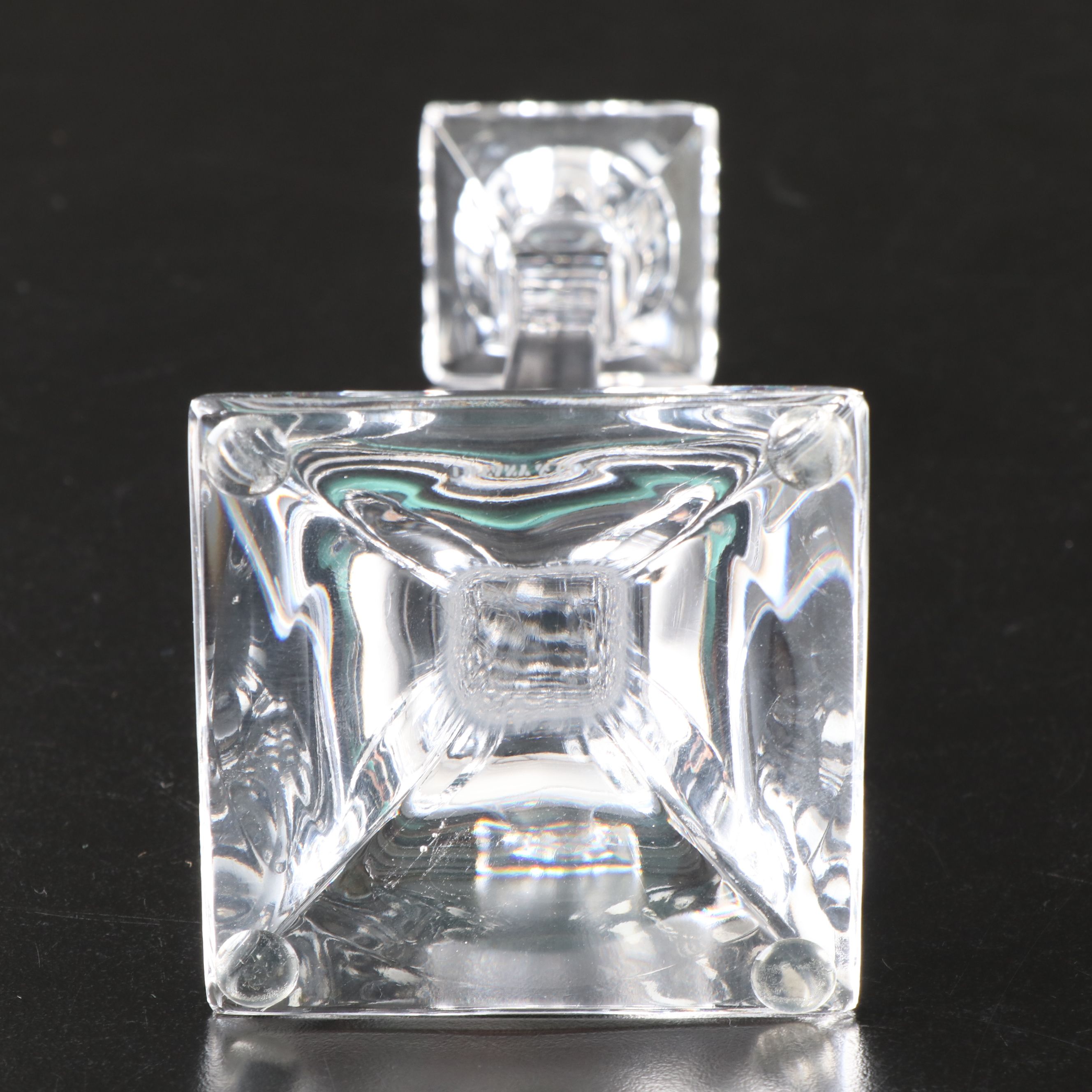 Tiffany & Co. Pair of Crystal Candleholders