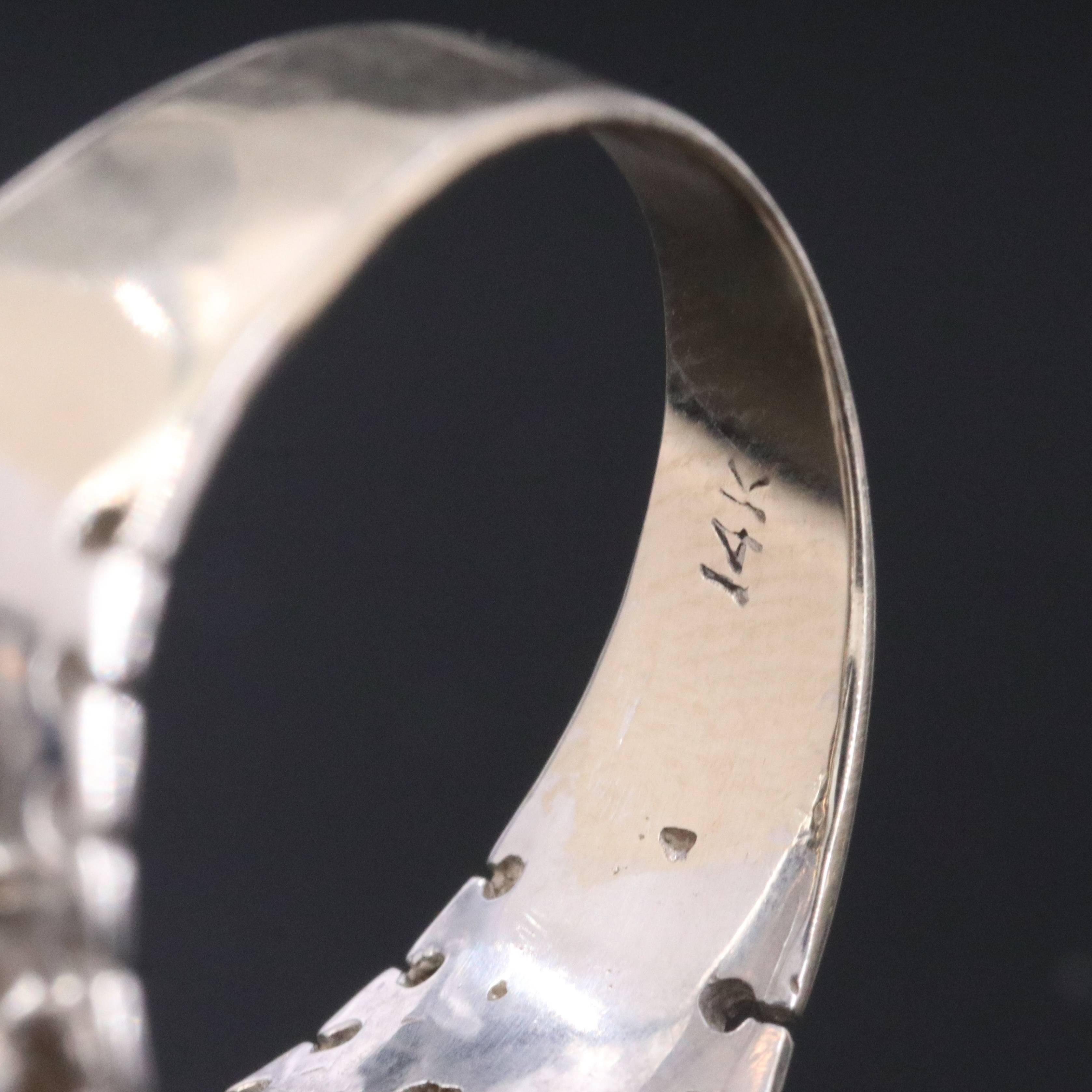 14K Sapphire and Diamond Ring