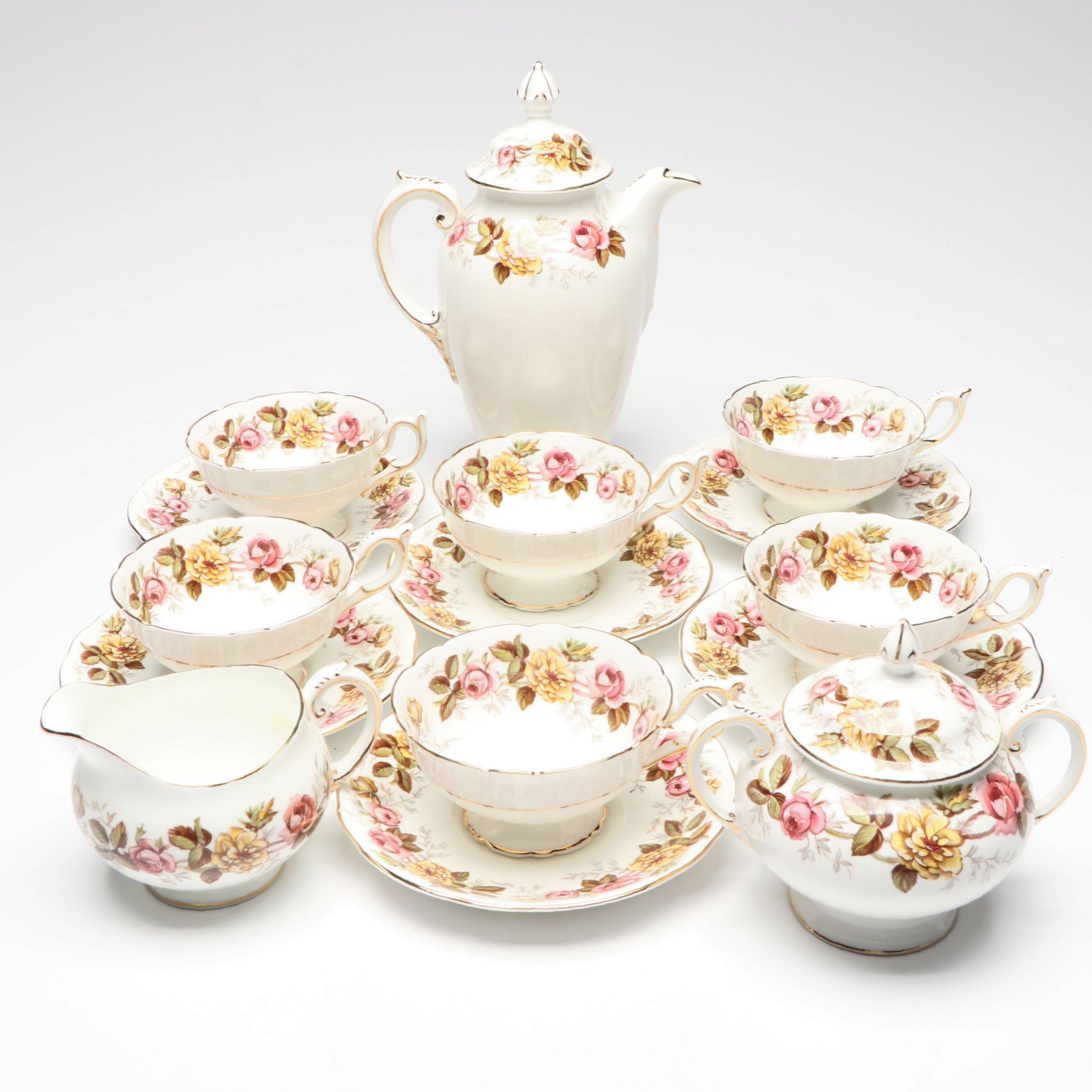 Swansea Porcelain Tea Service