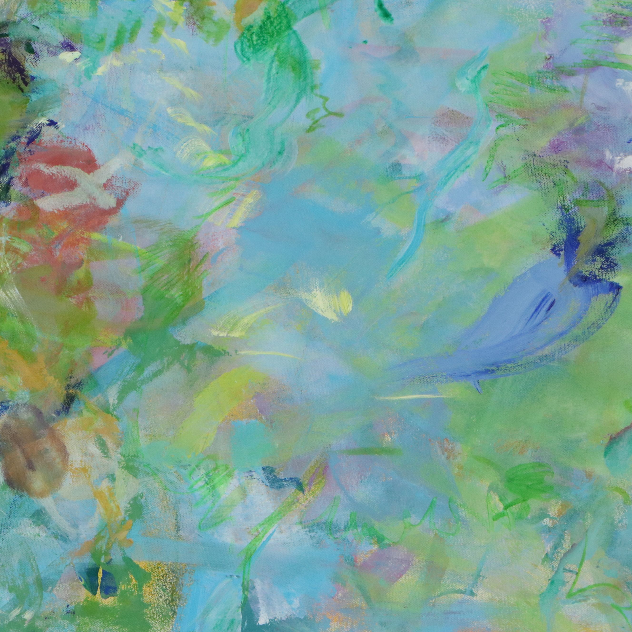 Mark Whitmarsh Acrylic Painting "Sunshine Path," 2026