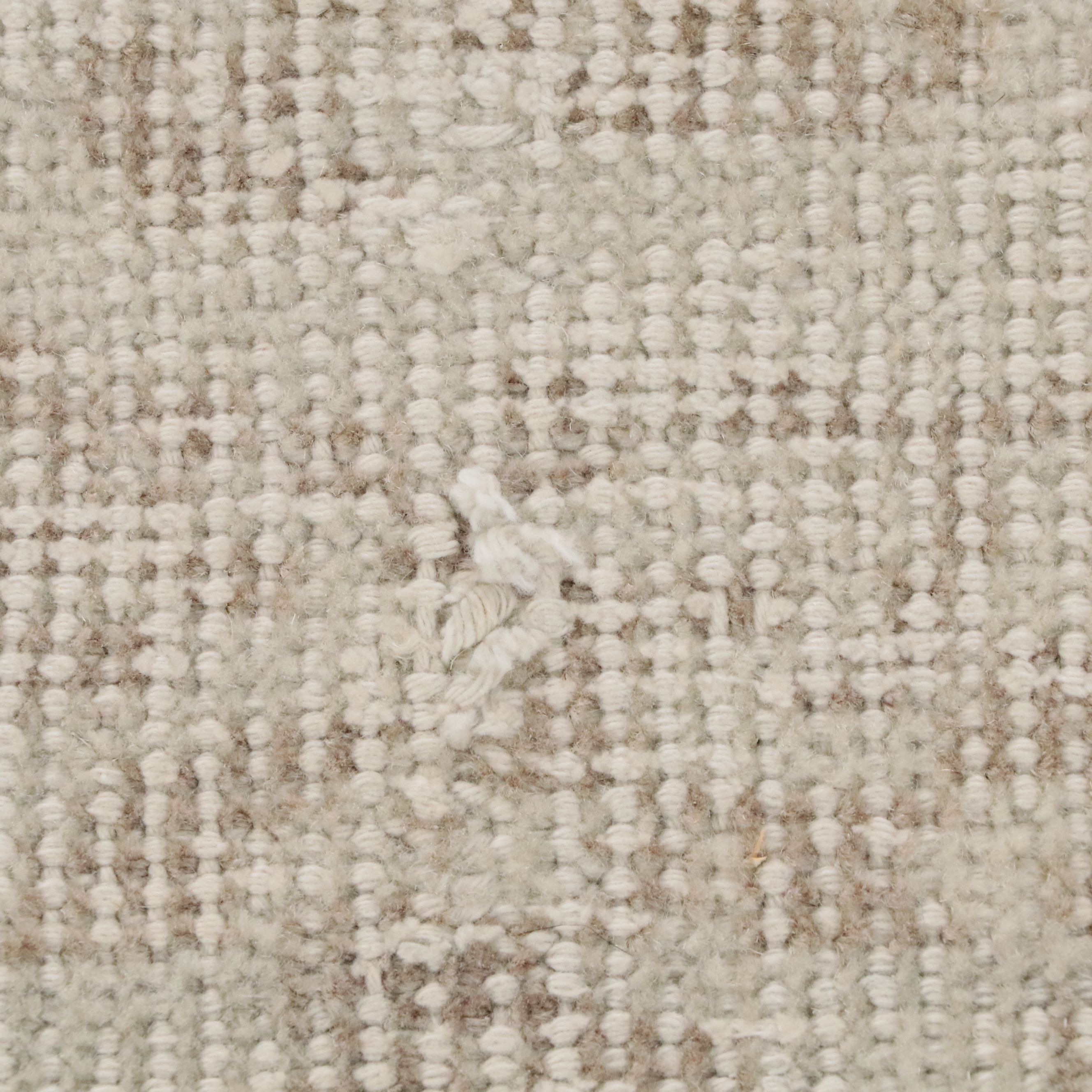 5'3 x 9'1 Hand-Knotted Turkish Oushak Area Rug