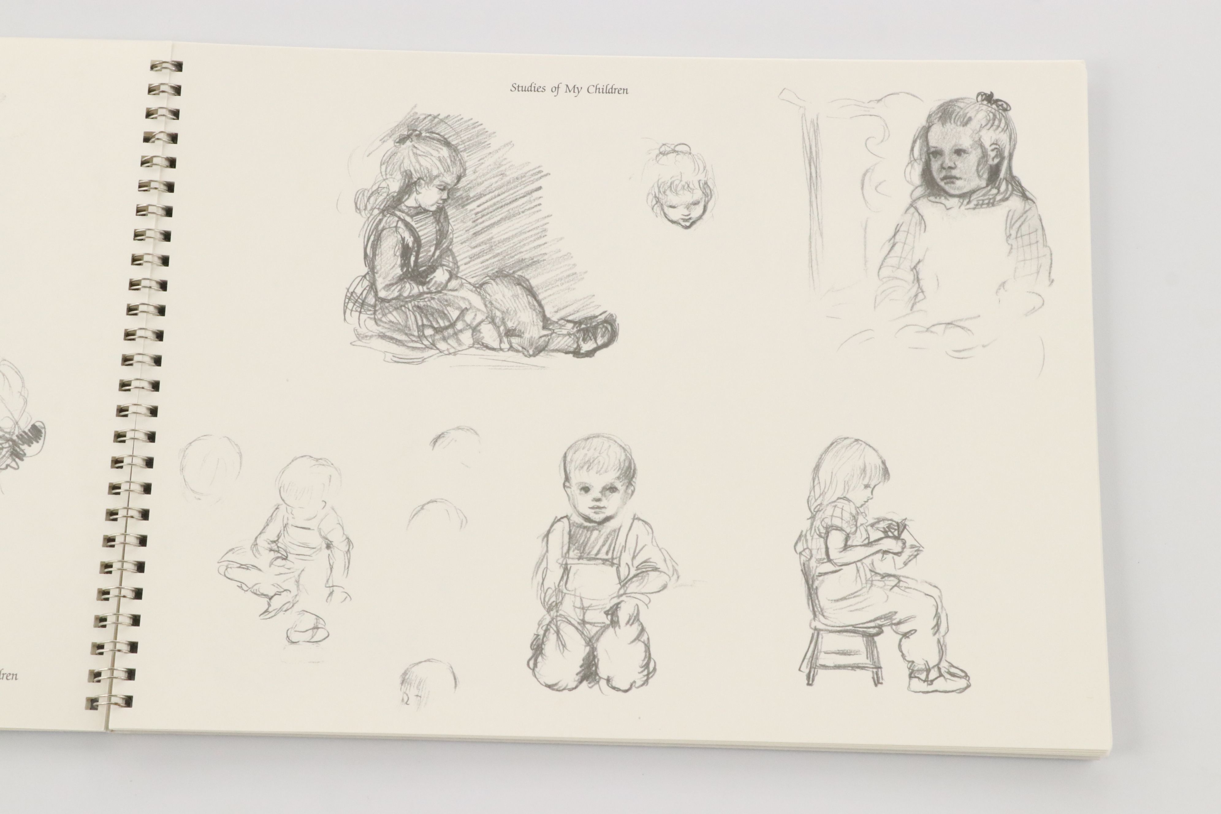 Signed "Tasha Tudor's Sketchbook" with Tasha Tudor Prints and More Ephemera