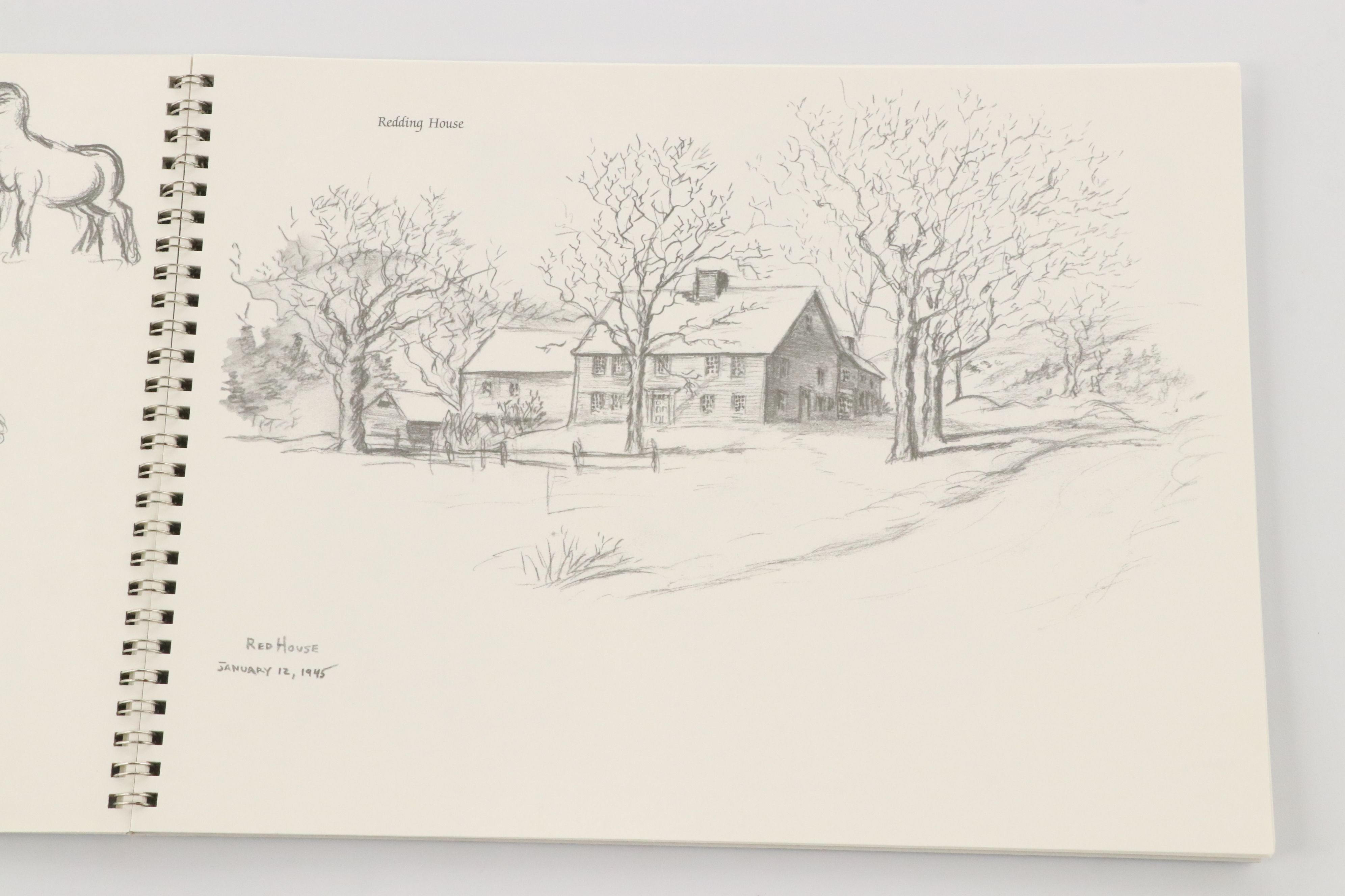 Signed "Tasha Tudor's Sketchbook" with Tasha Tudor Prints and More Ephemera