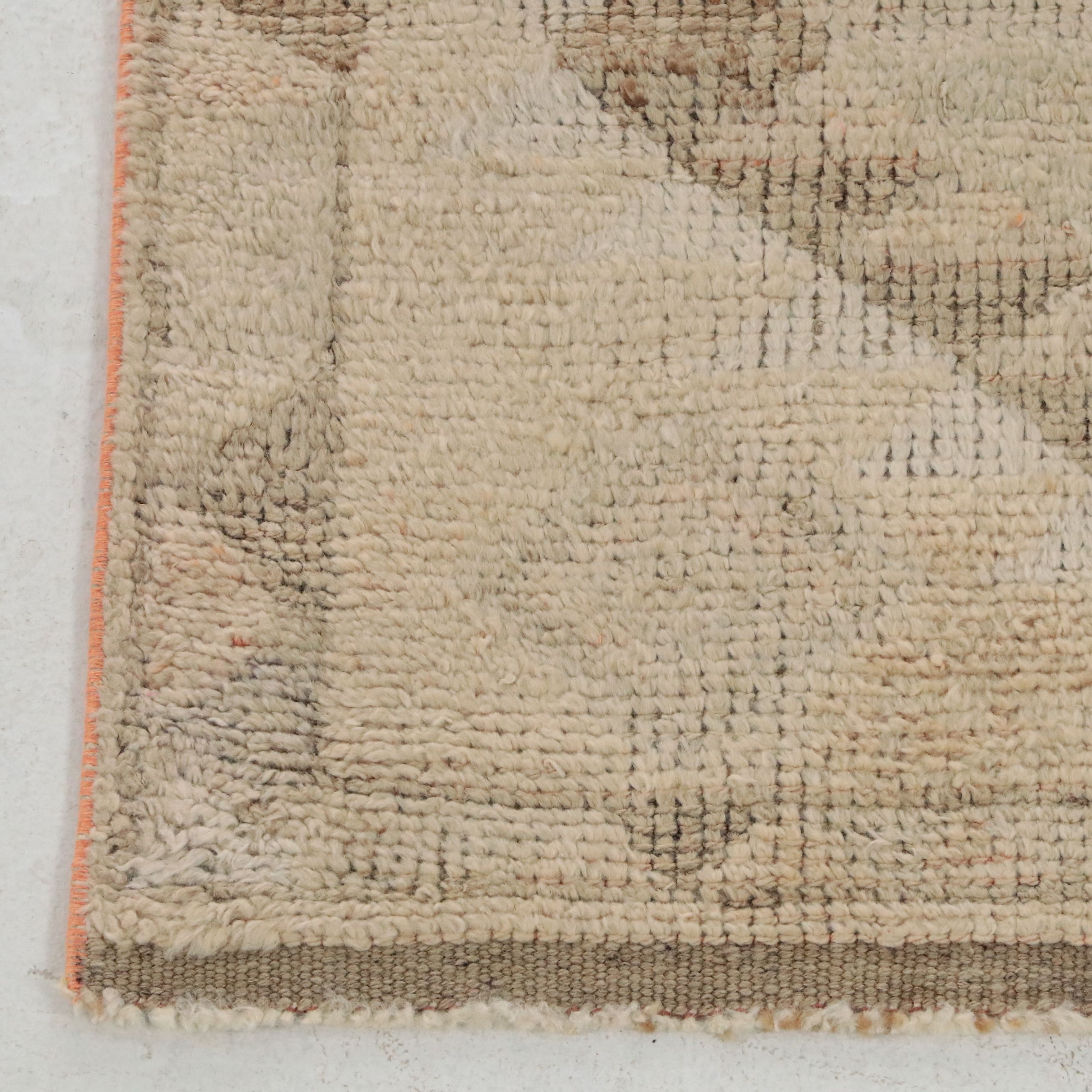 2'9 x 11'9 Hand-Knotted Turkish Anatolian Carpet Runner