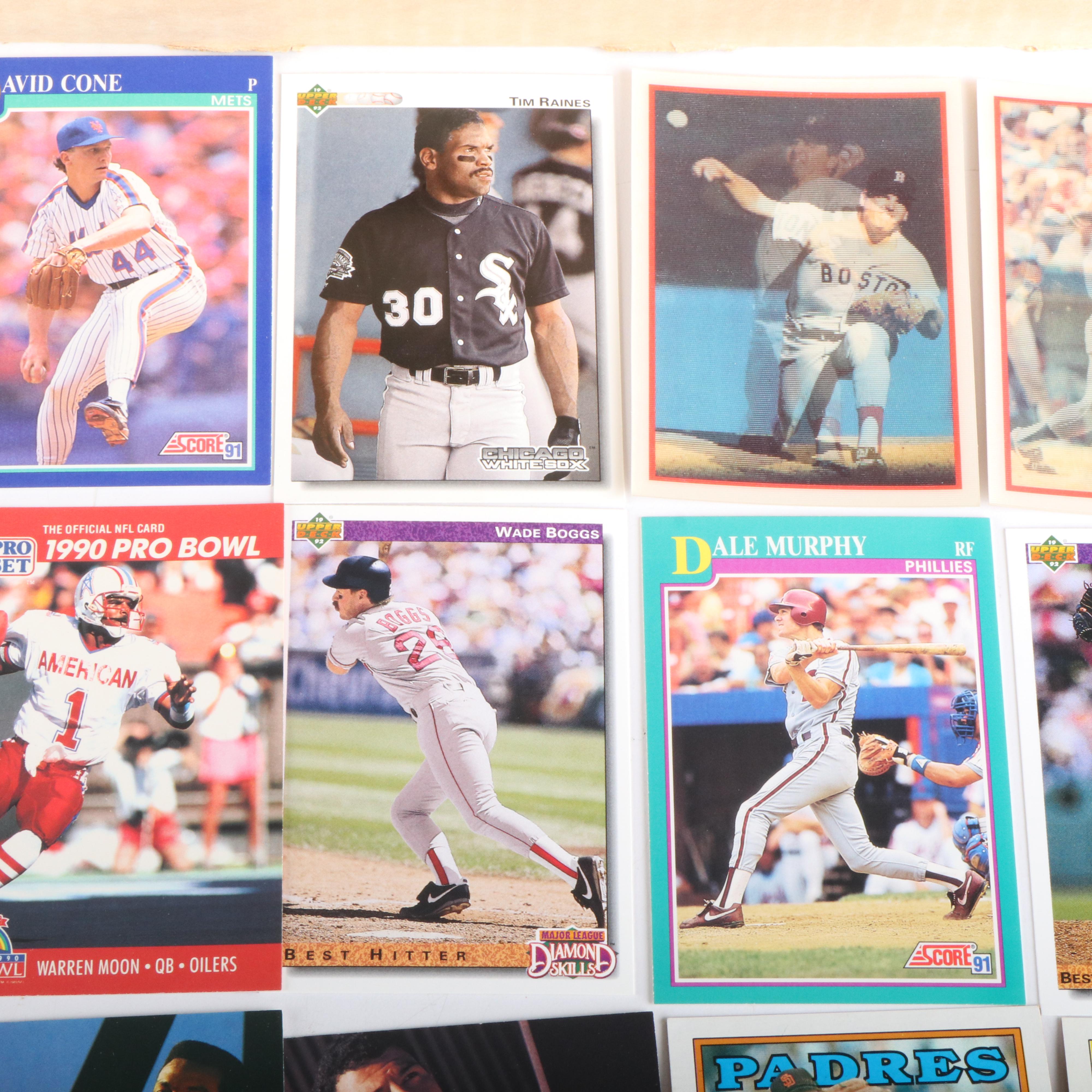 Score with Other Sports Cards Featuring Wade Boggs, George Brett, and More