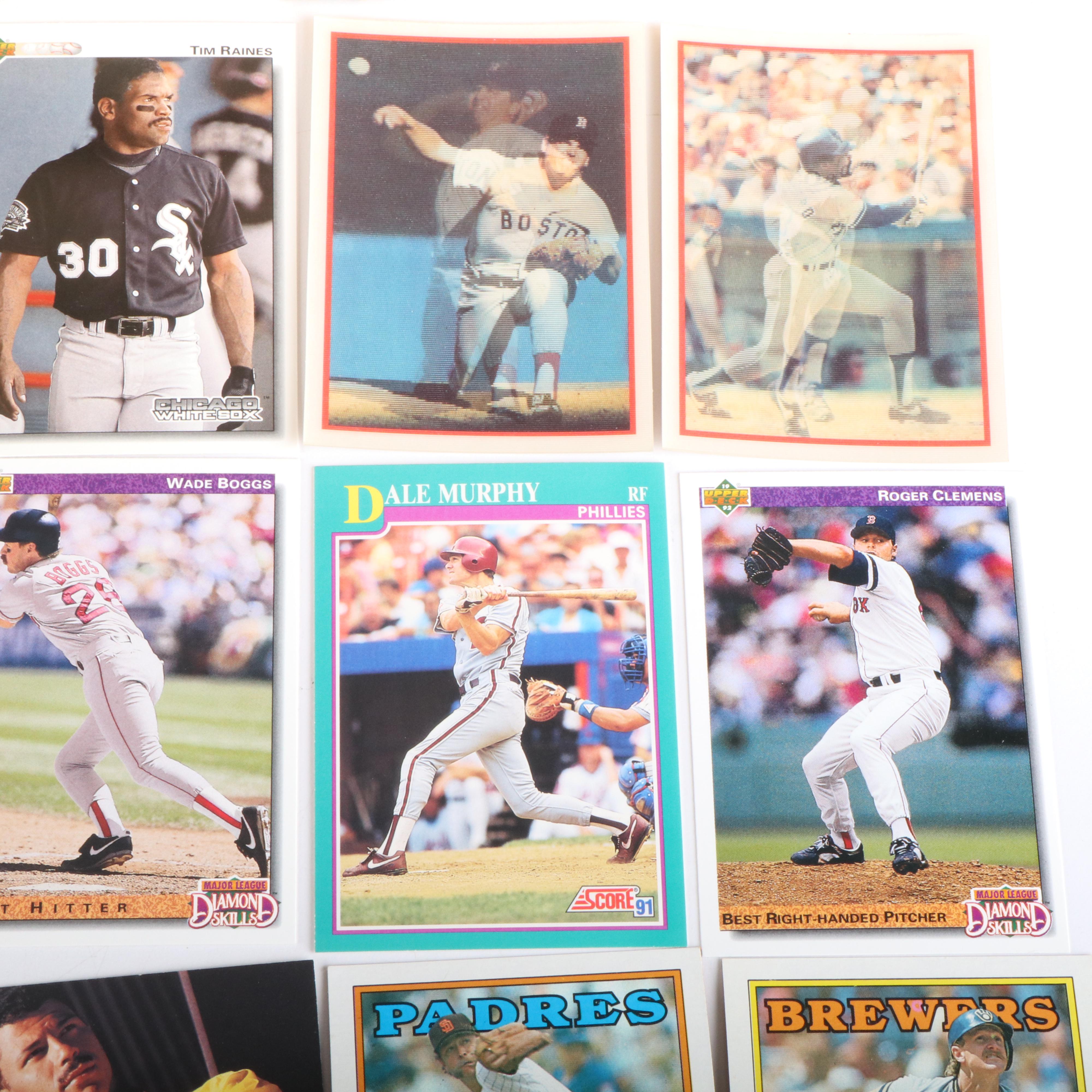Score with Other Sports Cards Featuring Wade Boggs, George Brett, and More