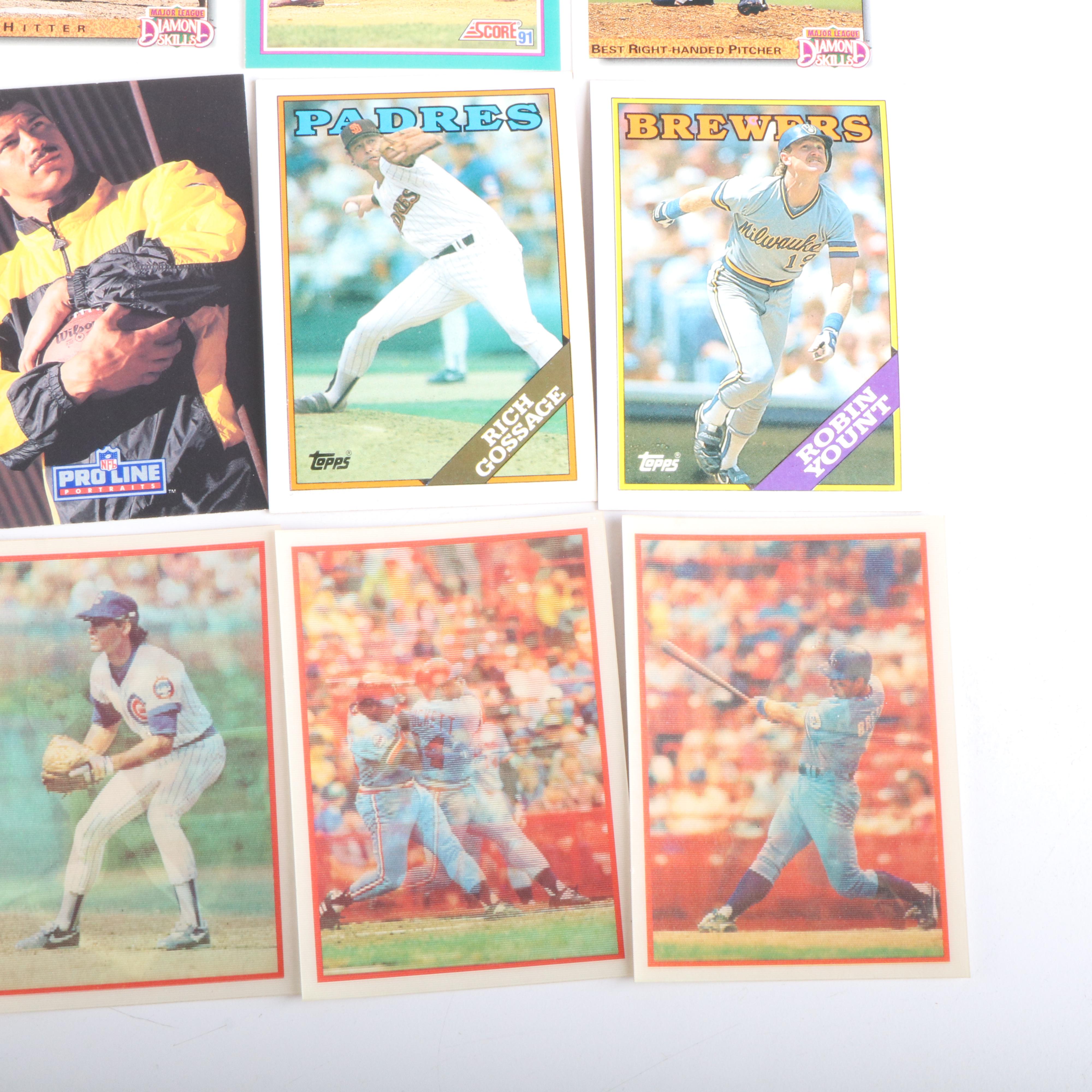Score with Other Sports Cards Featuring Wade Boggs, George Brett, and More