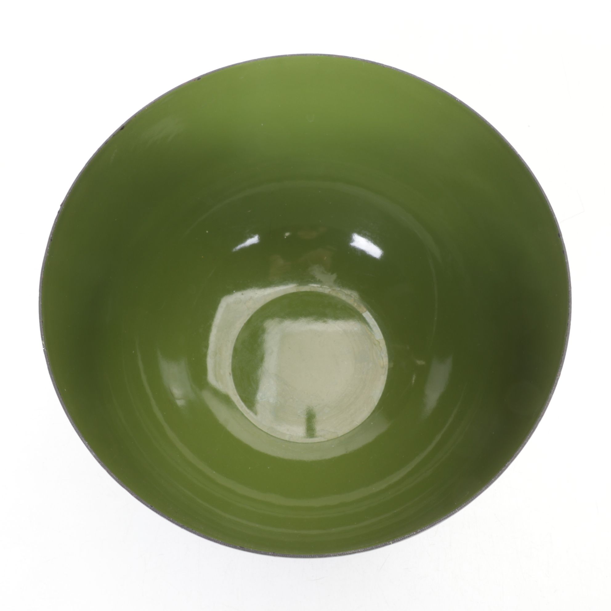 Merrill Ames for VEFA "Lolipop" Enamel Bowl with Hand Carved Wood Fish Platters