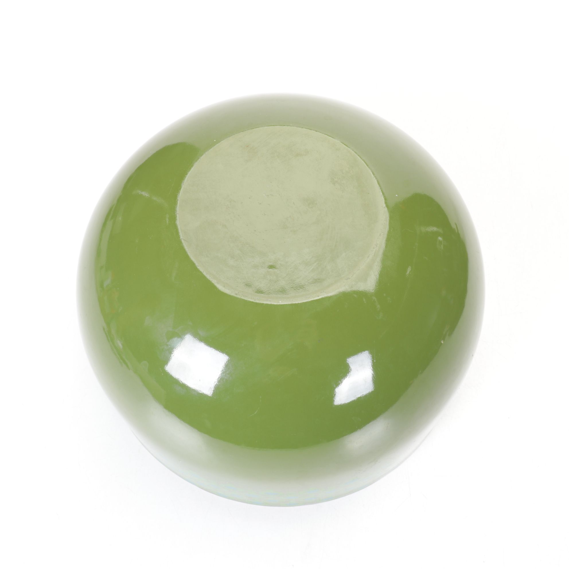 Merrill Ames for VEFA "Lolipop" Enamel Bowl with Hand Carved Wood Fish Platters