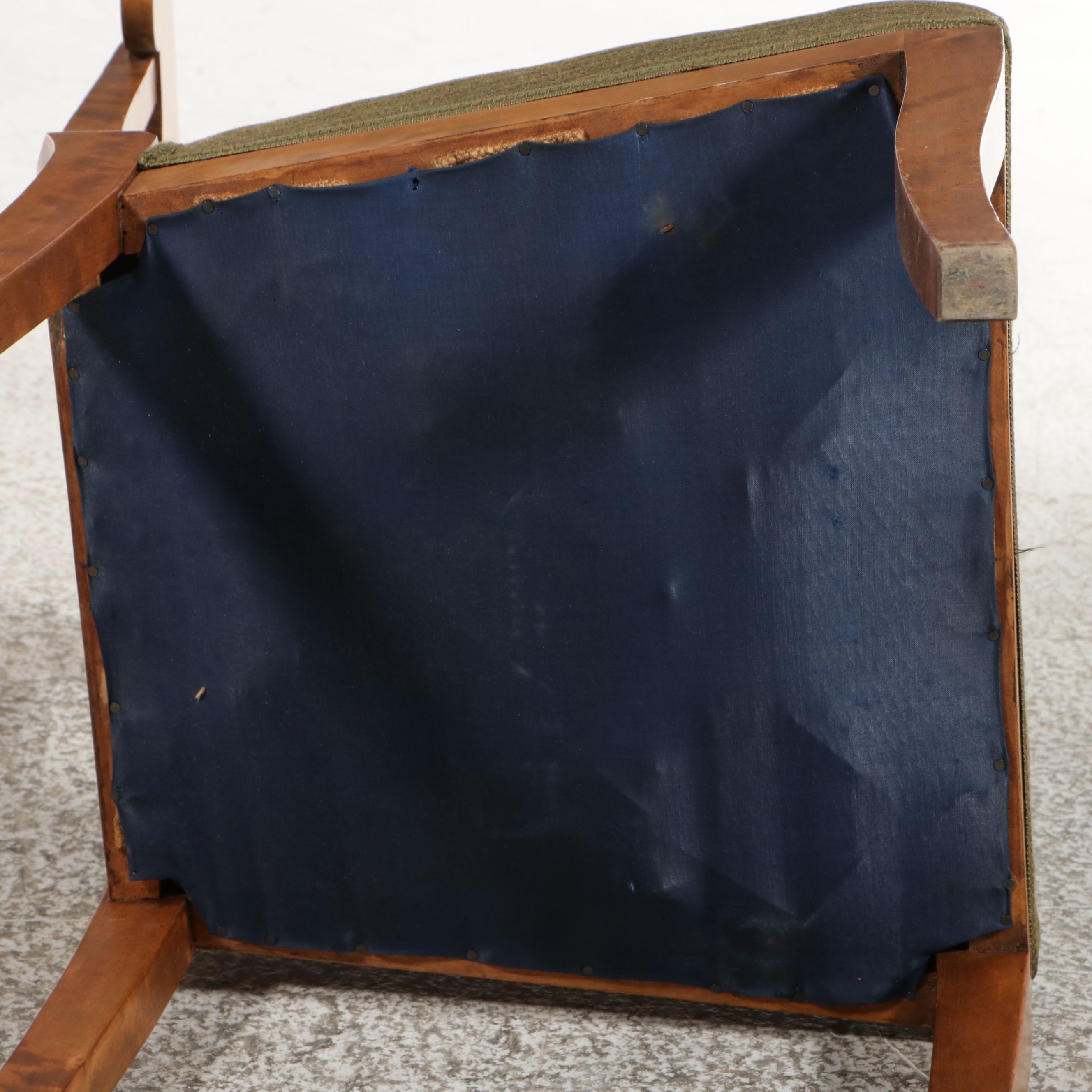 Biedermeier Bird's-Eye Maple Side Chair, 19th Century