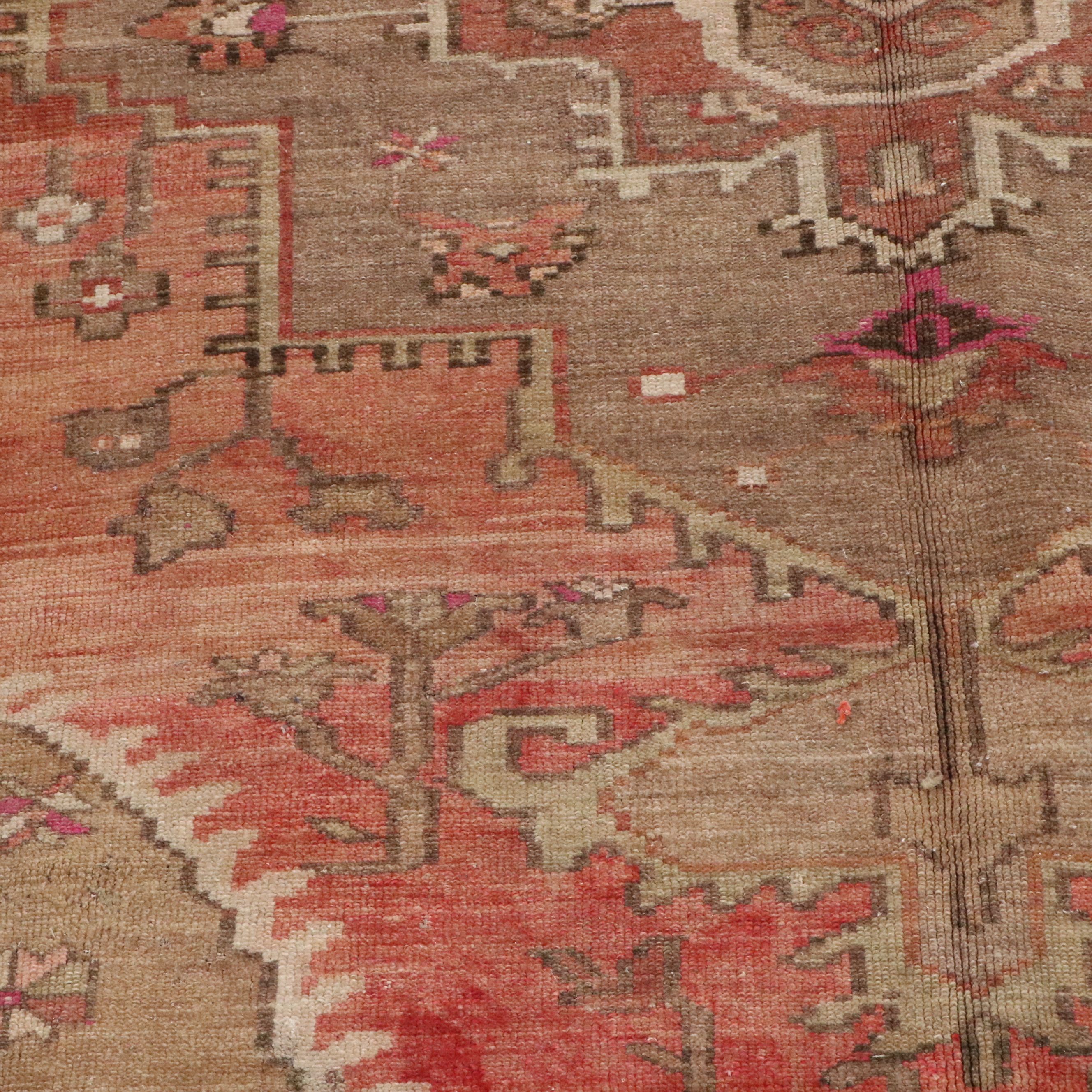 5'7 x 7'2 Hand-Knotted Turkish Oushak Area Rug
