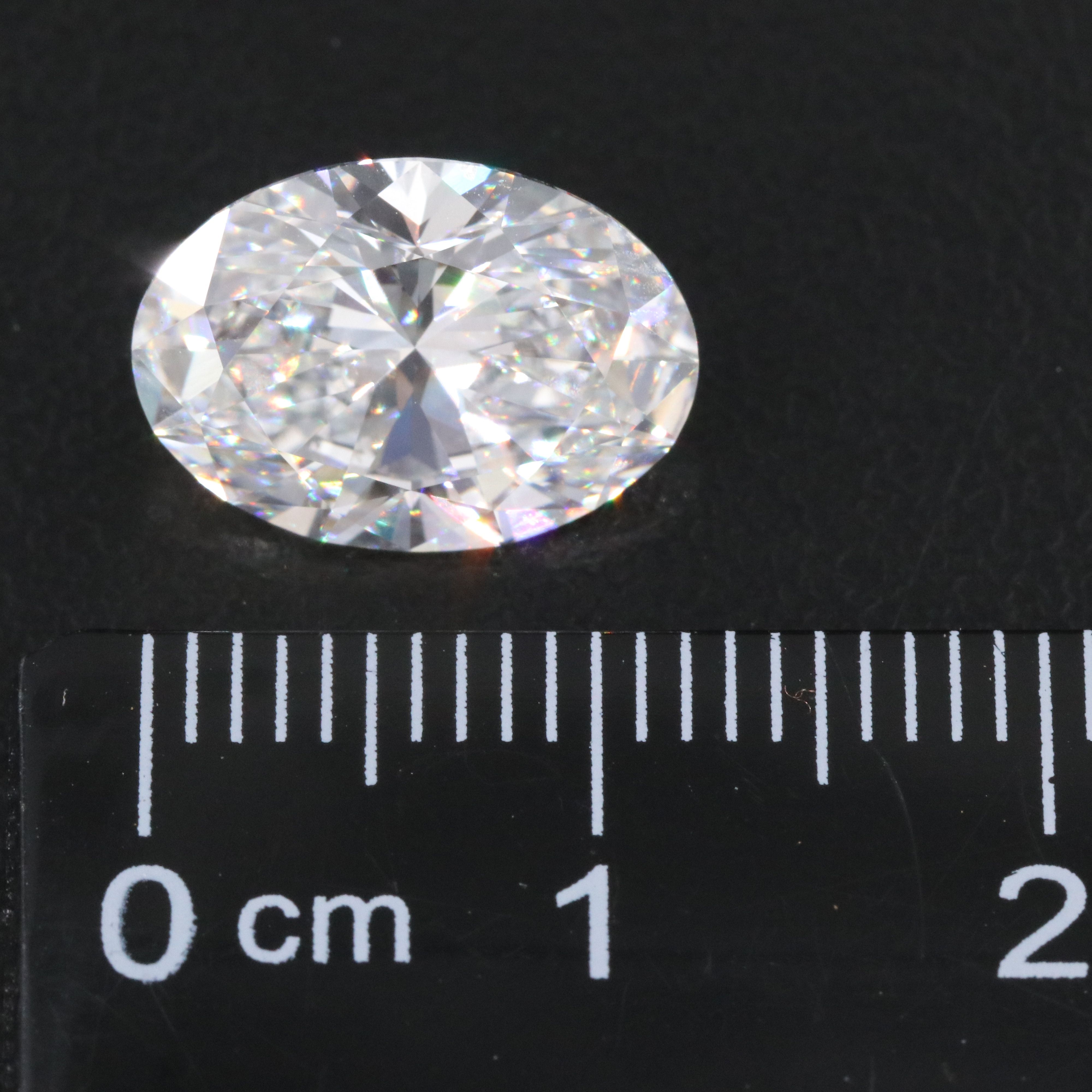 Loose 4.10 CT Lab Grown Diamond with IGI Report