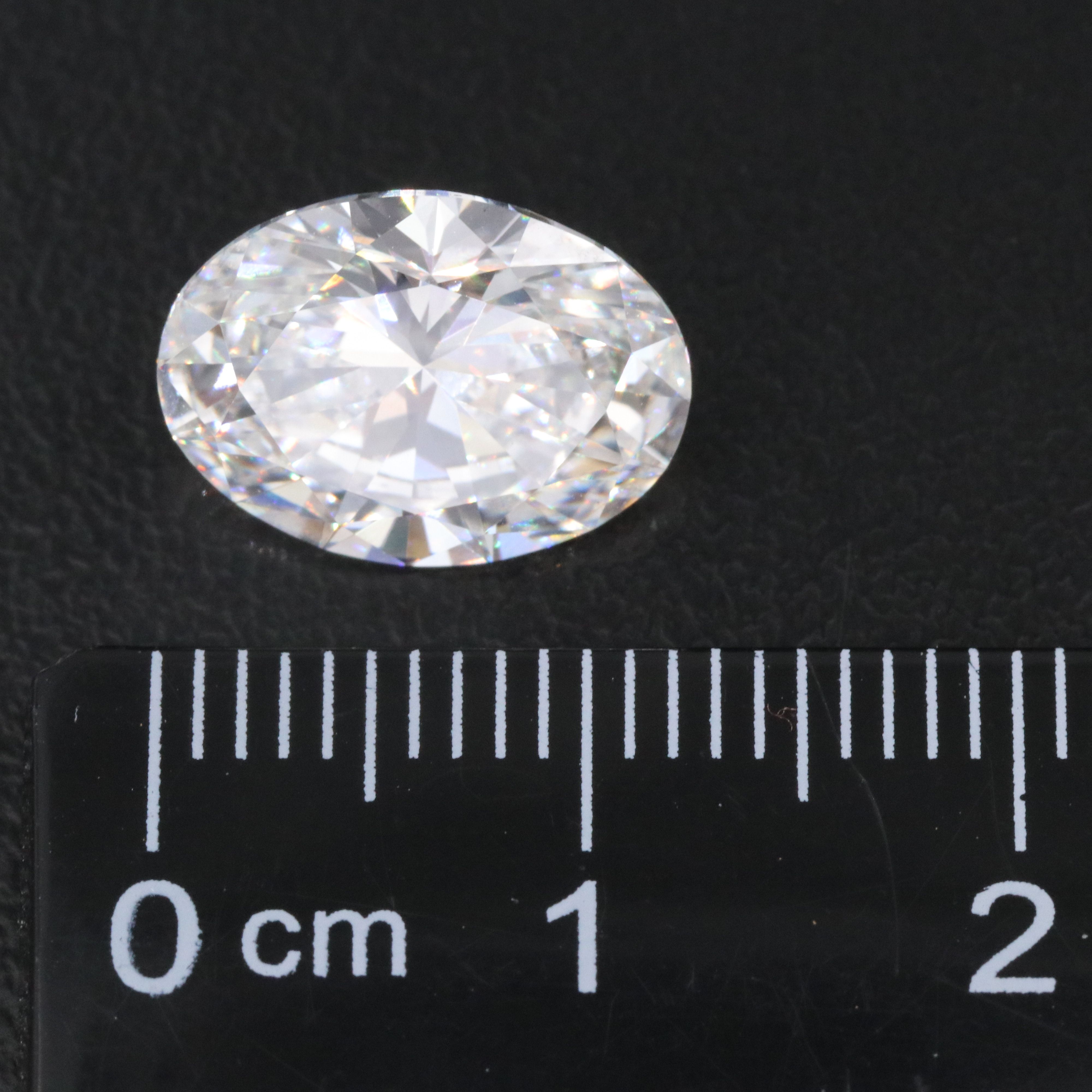 Loose 4.03 CT Lab Grown Diamond with IGI Report