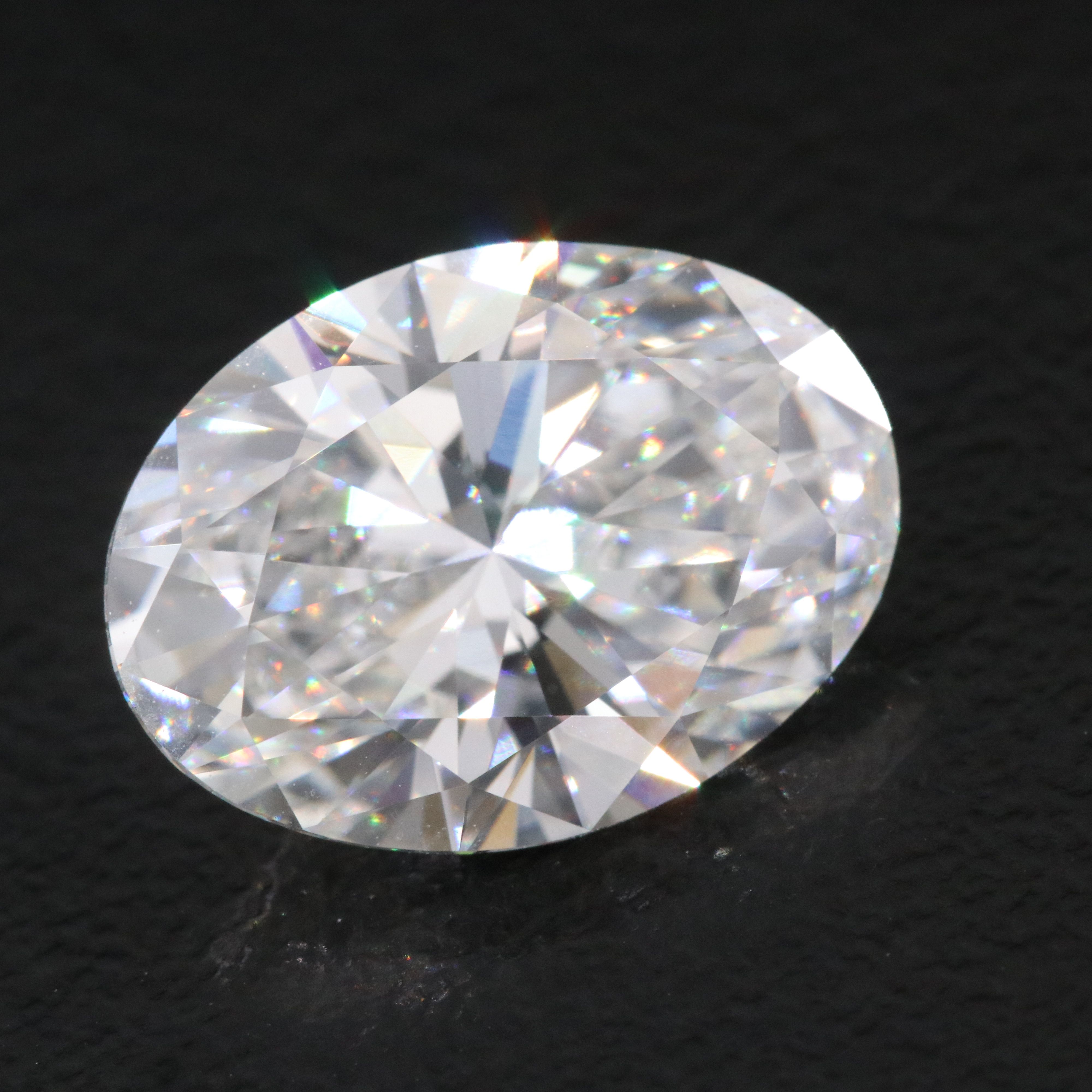 Loose 4.03 CT Lab Grown Diamond with IGI Report