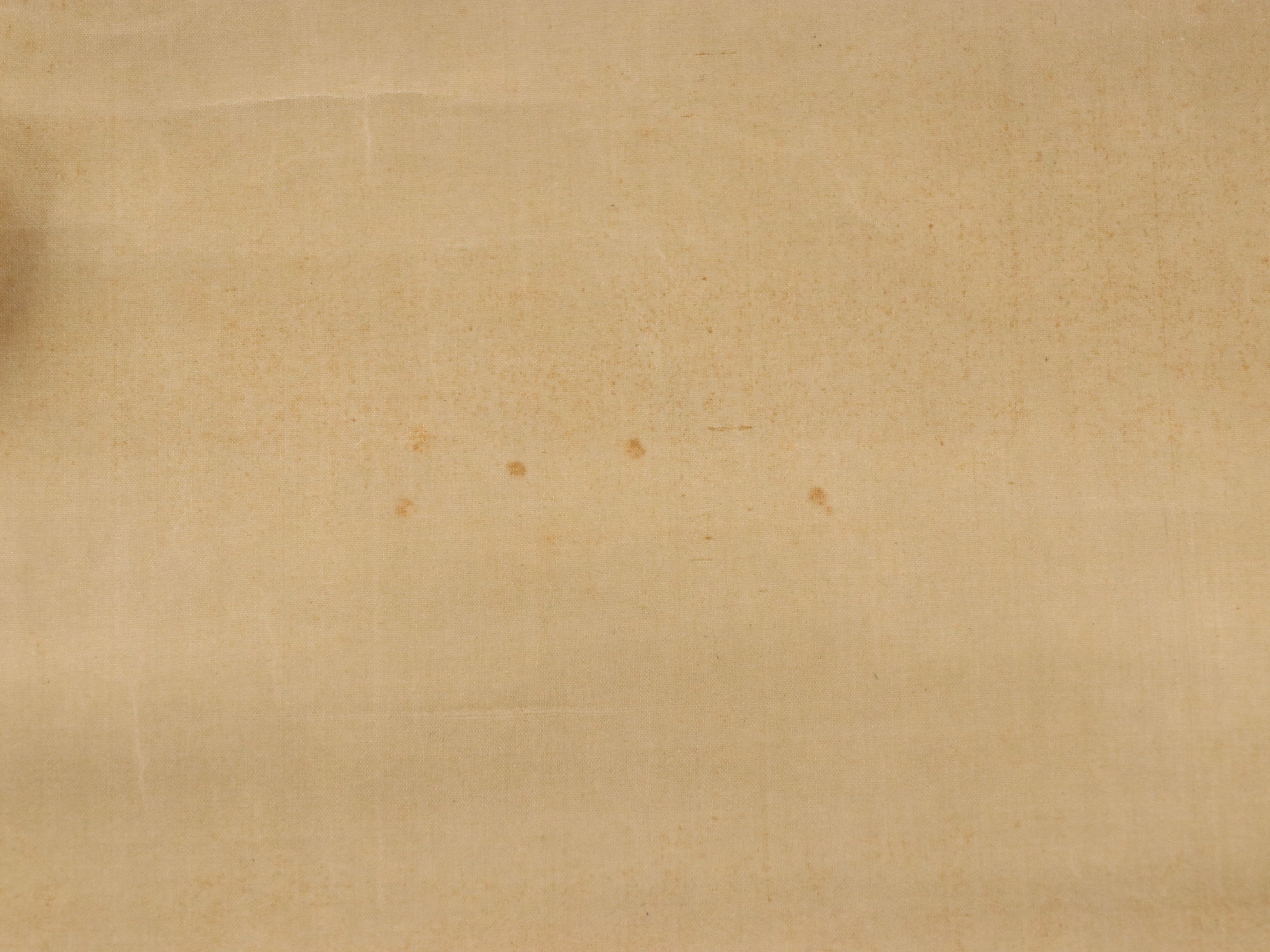 Japanese Hanging Inscribed Scroll, Late Edo Period