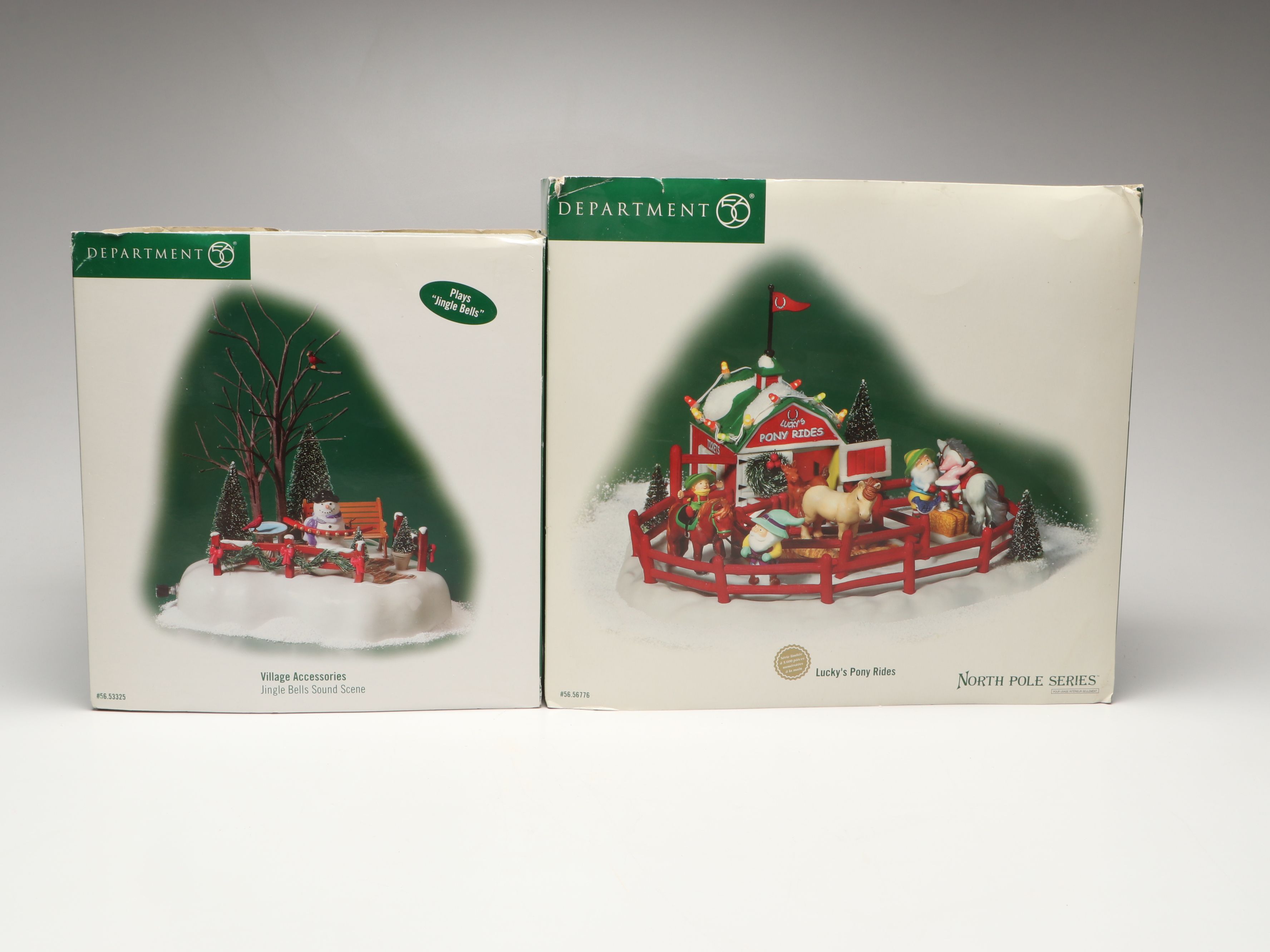 Department 56 "North Pole Series" Christmas Village Décor