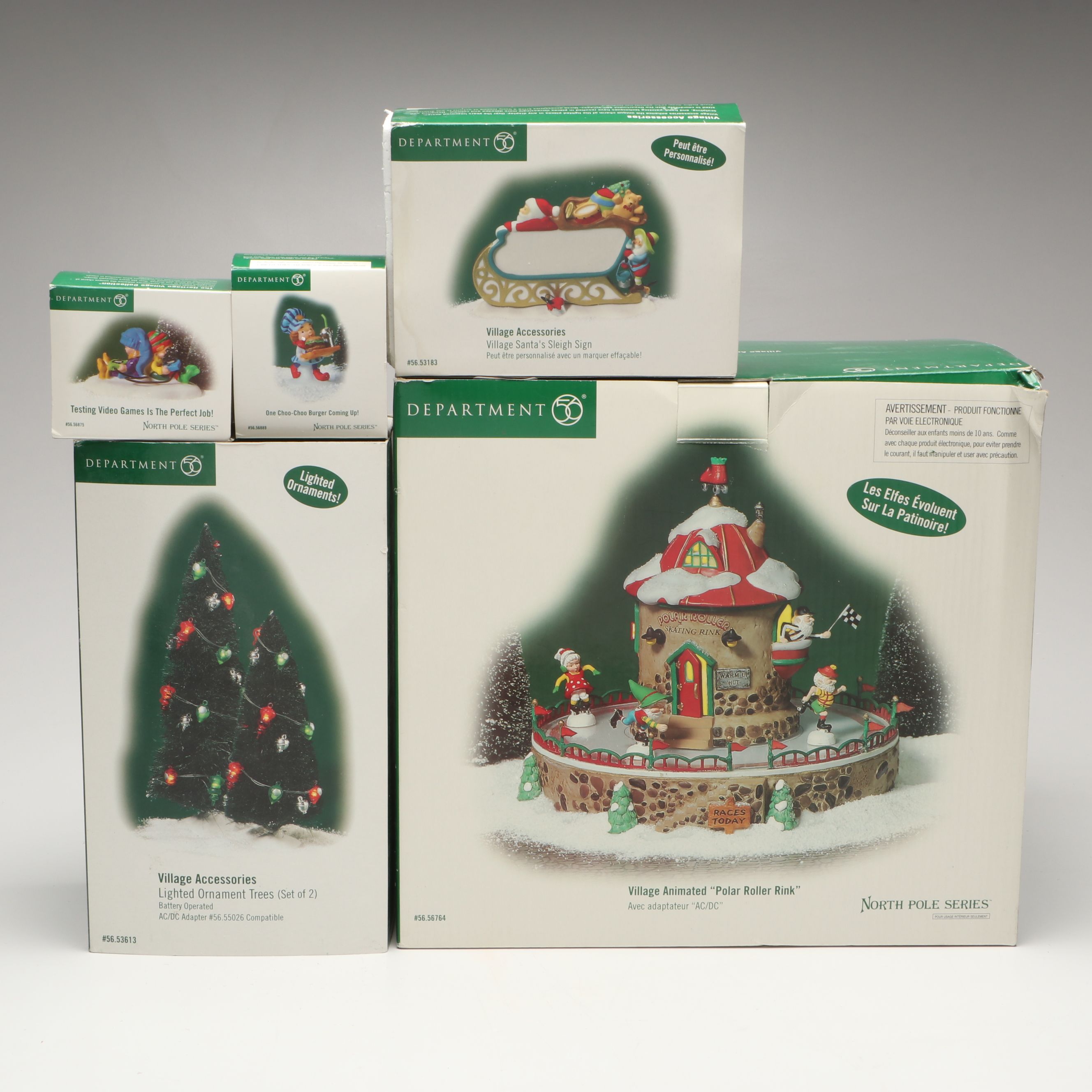 Department 56 "North Pole Series" Christmas Village Décor