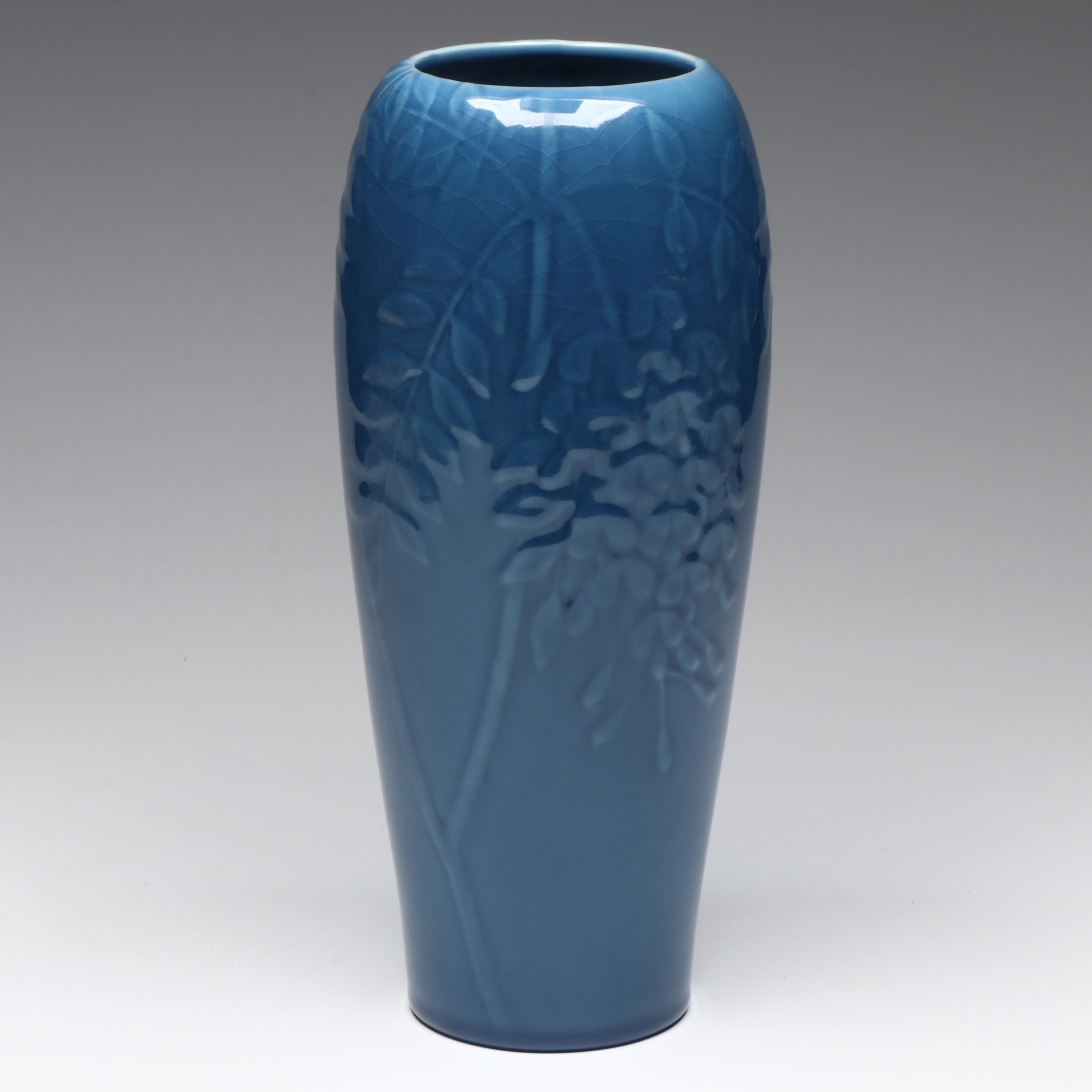 Rookwood Pottery Wisteria Production Vase, Mid-20th Century